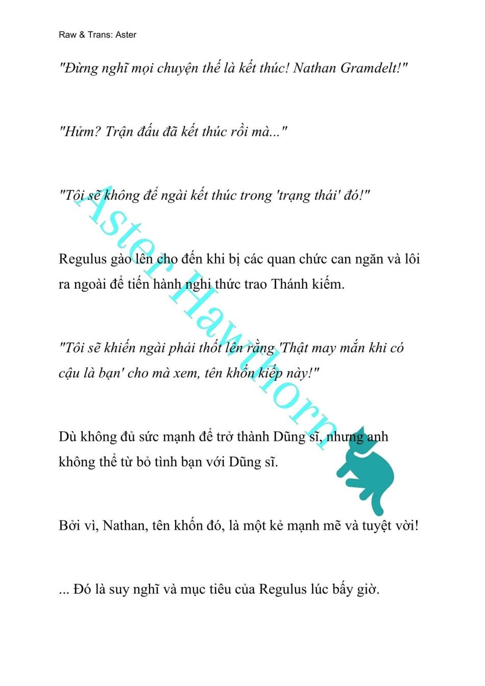 [novel] Anh Hùng Khao Khát Sự Sa Ngã Của Thánh Nữ Chương 36 page 9 - Giả Dược