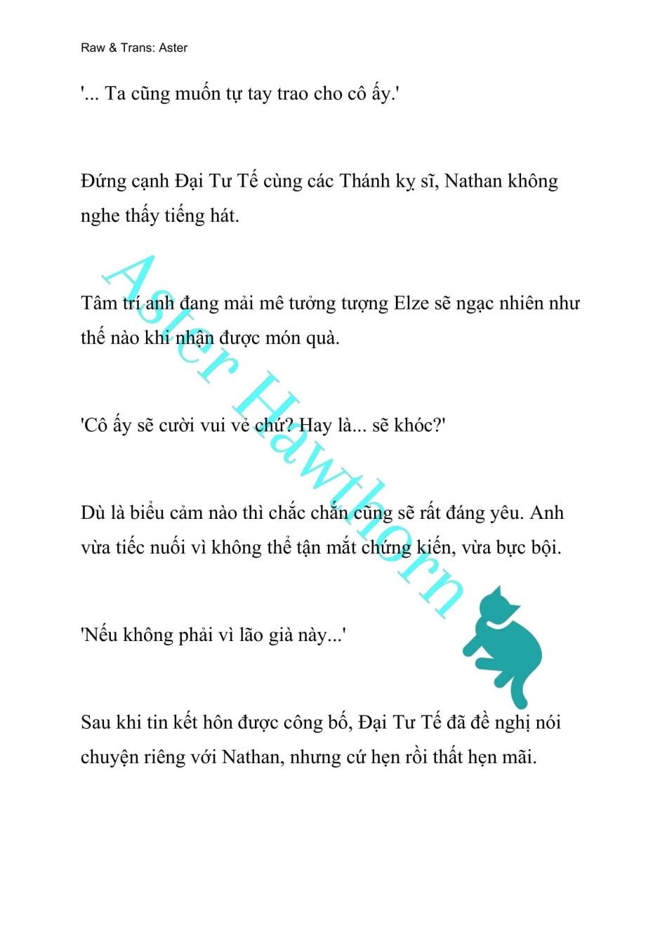 [novel] Anh Hùng Khao Khát Sự Sa Ngã Của Thánh Nữ Chương 38 page 10 - Giả Dược