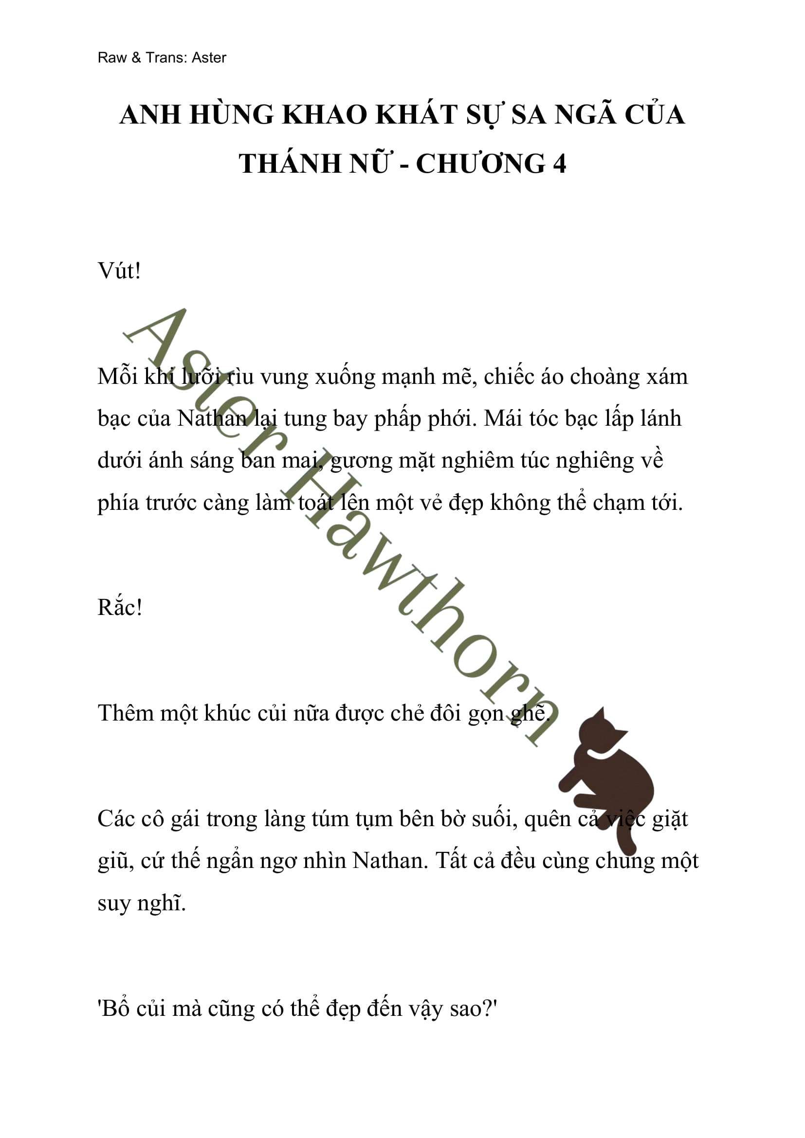 [novel] Anh Hùng Khao Khát Sự Sa Ngã Của Thánh Nữ Chương 4 page 1 - Giả Dược