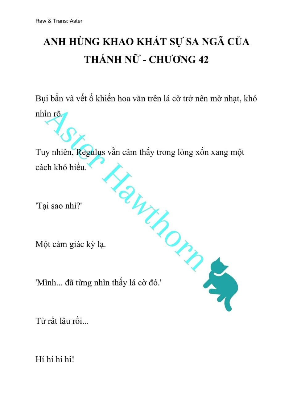 [novel] Anh Hùng Khao Khát Sự Sa Ngã Của Thánh Nữ Chương 42 page 1 - Giả Dược