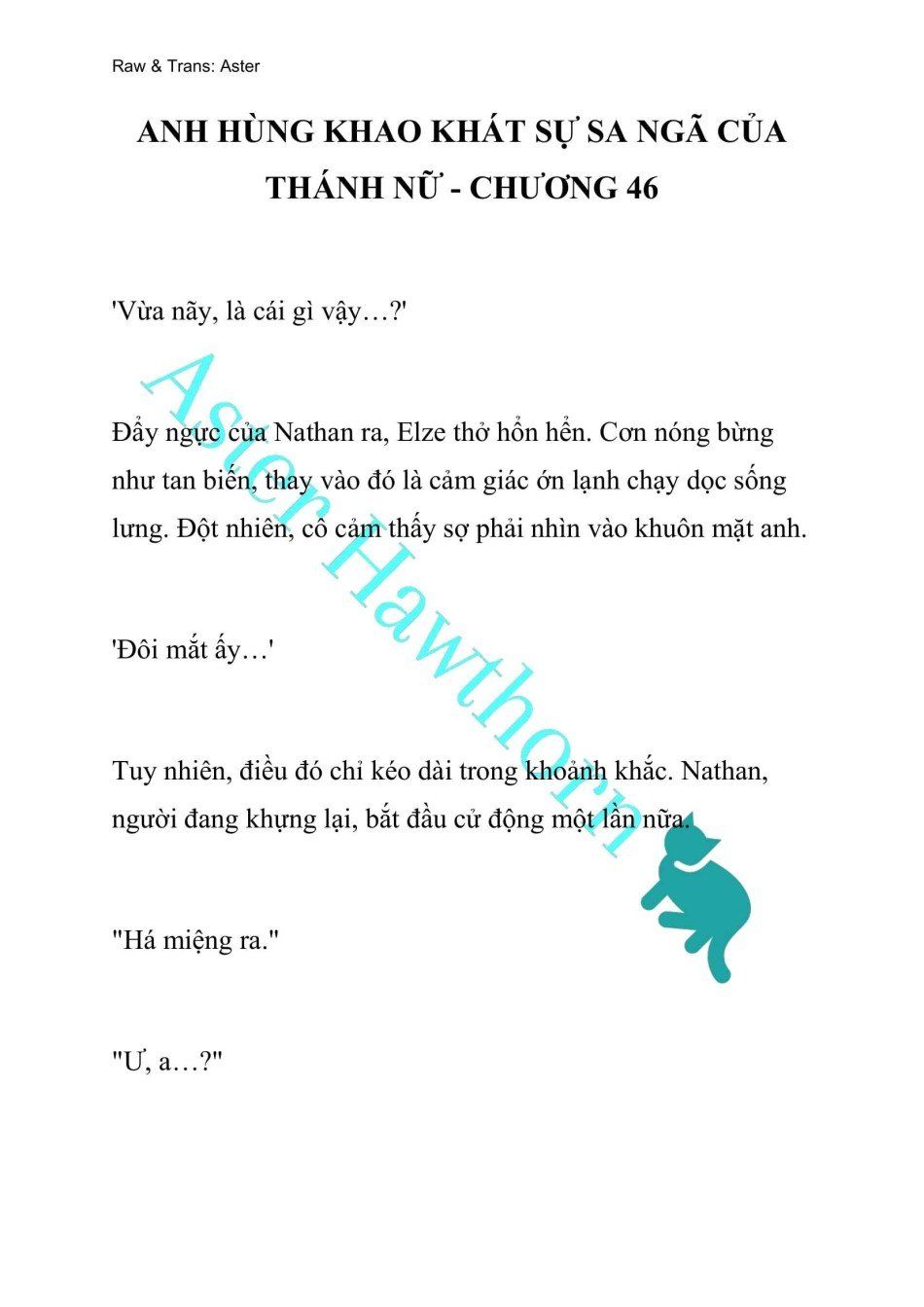 đọc truyện [novel] Anh Hùng Khao Khát Sự Sa Ngã Của Thánh Nữ Chương 46 ảnh 2 tại Thiên Thai Truyện