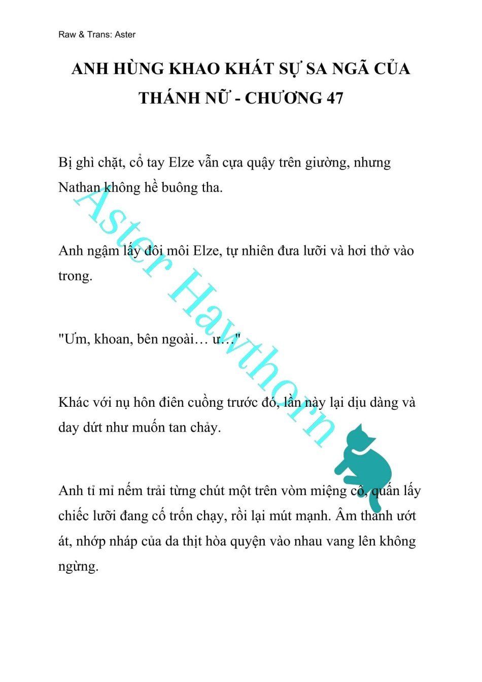 đọc truyện [novel] Anh Hùng Khao Khát Sự Sa Ngã Của Thánh Nữ Chương 47 ảnh 2 tại Thiên Thai Truyện