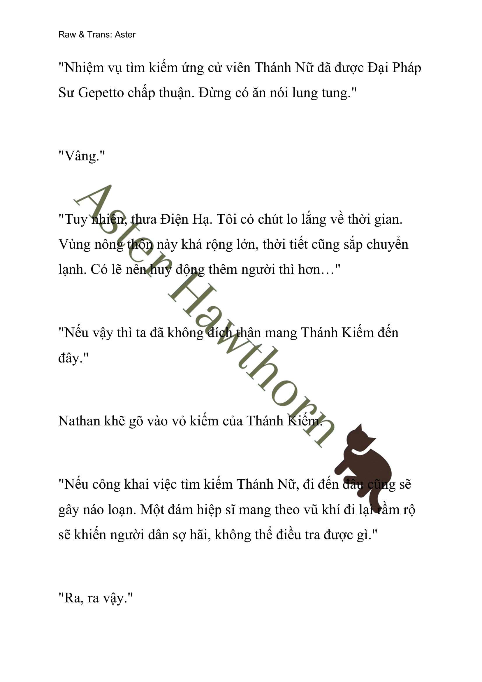 [novel] Anh Hùng Khao Khát Sự Sa Ngã Của Thánh Nữ Chương 5 page 15 - Giả Dược