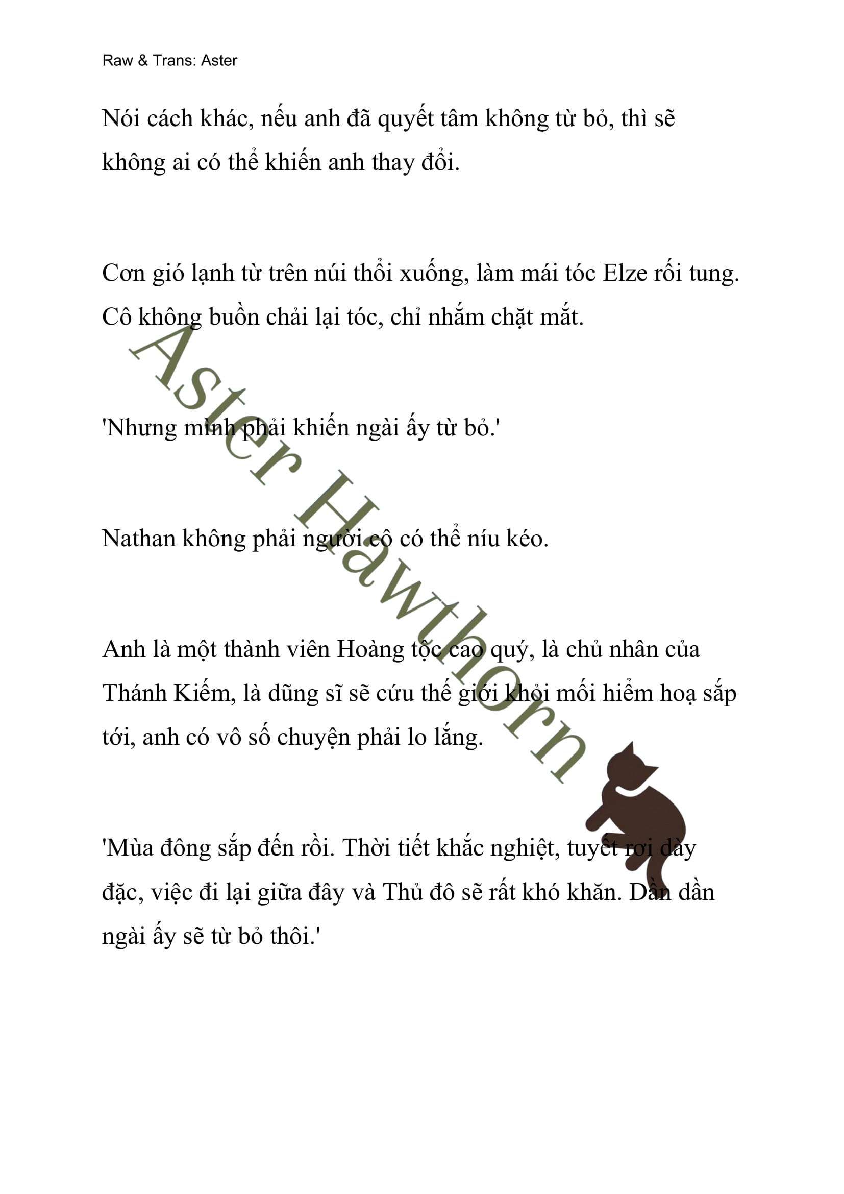 [novel] Anh Hùng Khao Khát Sự Sa Ngã Của Thánh Nữ Chương 5 page 5 - Giả Dược