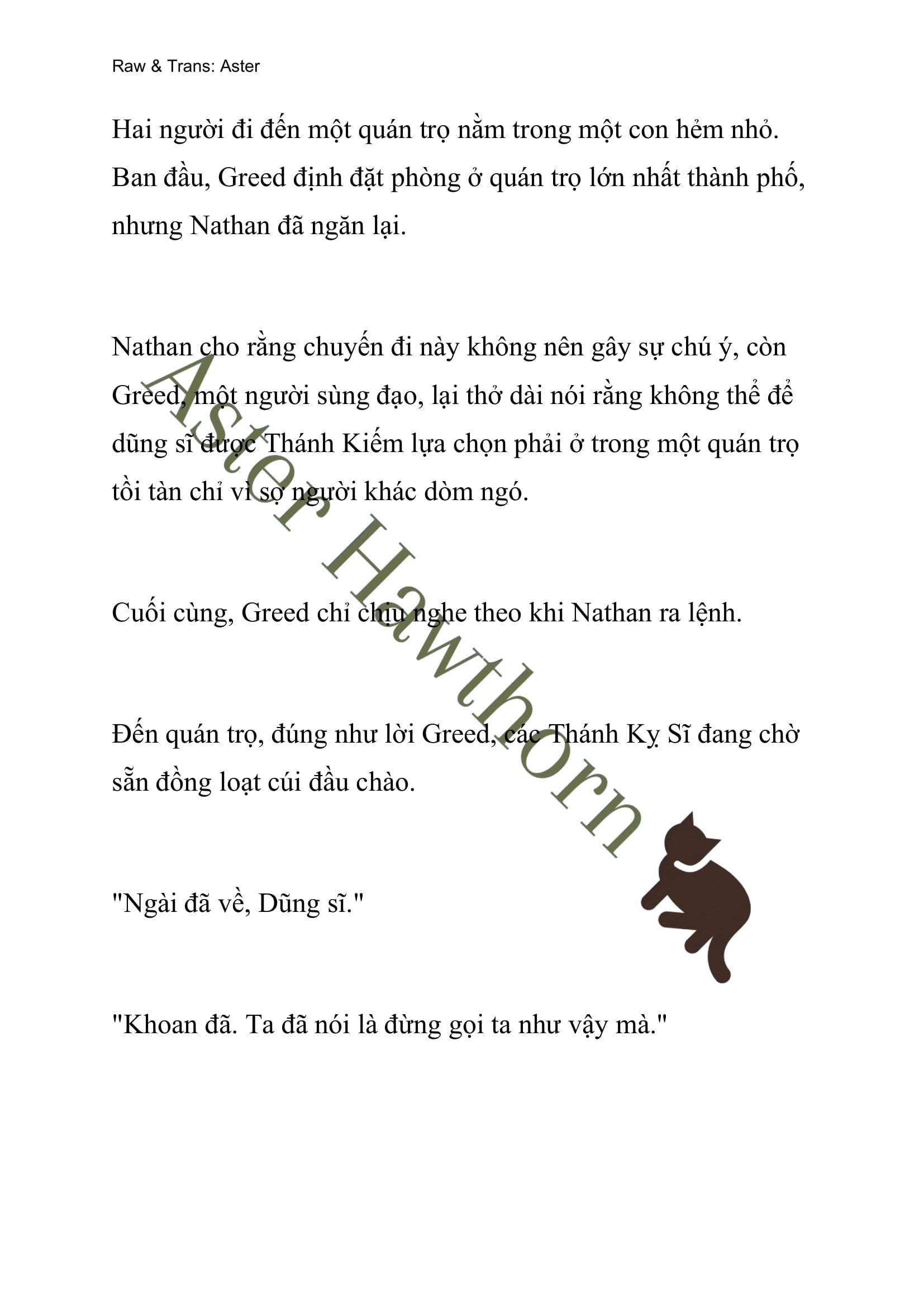 [novel] Anh Hùng Khao Khát Sự Sa Ngã Của Thánh Nữ Chương 5 page 10 - Giả Dược