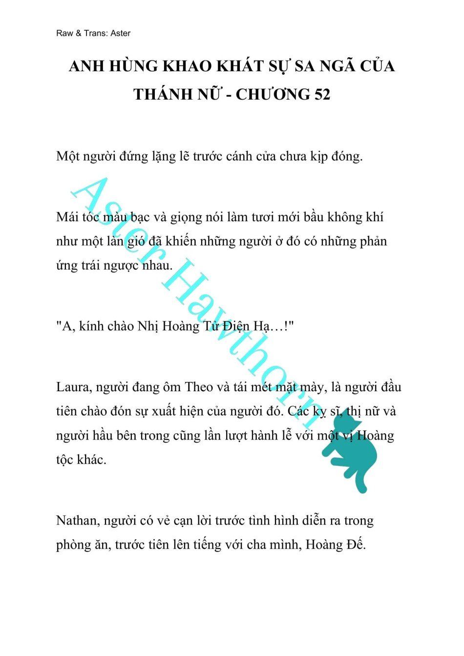 đọc truyện [novel] Anh Hùng Khao Khát Sự Sa Ngã Của Thánh Nữ Chương 52 ảnh 2 tại Thiên Thai Truyện