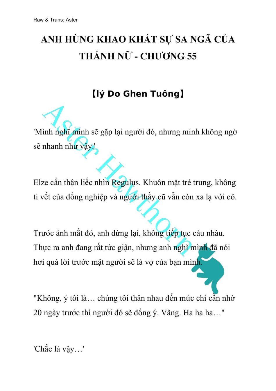 đọc truyện [novel] Anh Hùng Khao Khát Sự Sa Ngã Của Thánh Nữ Chương 55 ảnh 2 tại Thiên Thai Truyện