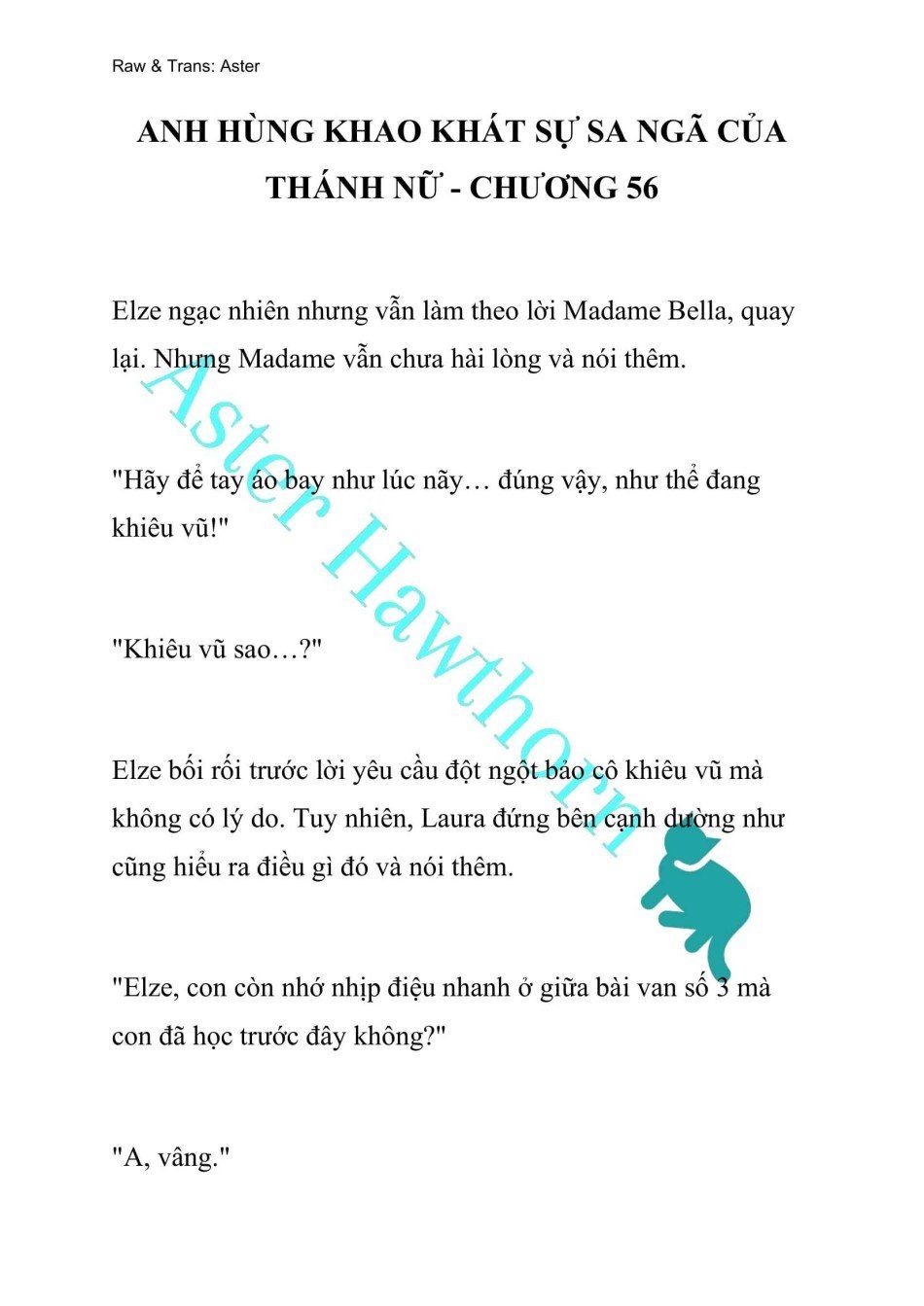 đọc truyện [novel] Anh Hùng Khao Khát Sự Sa Ngã Của Thánh Nữ Chương 56 ảnh 2 tại Giả Dược