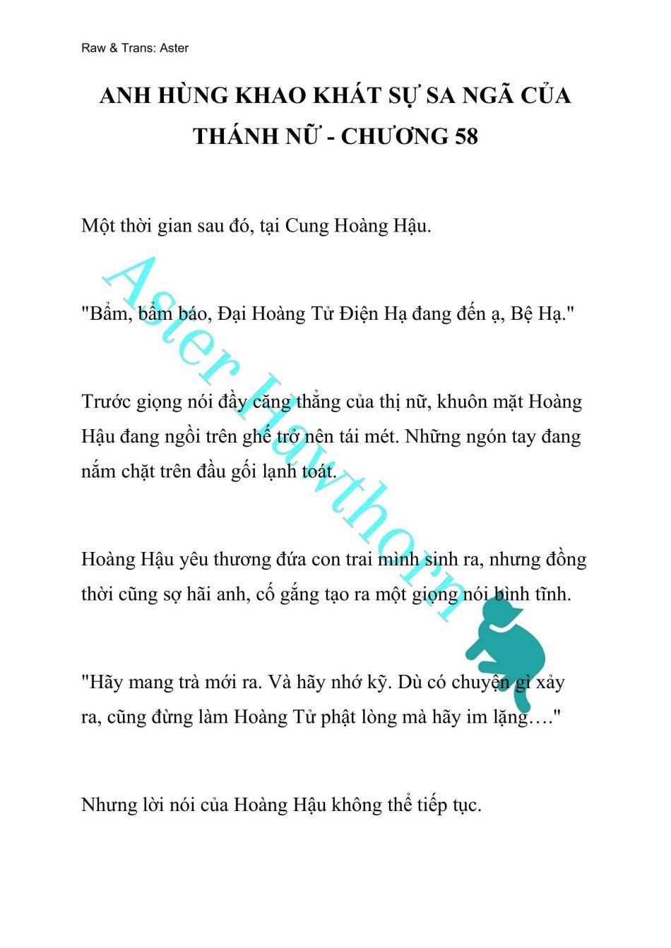đọc truyện [novel] Anh Hùng Khao Khát Sự Sa Ngã Của Thánh Nữ Chương 58 ảnh 2 tại Giả Dược