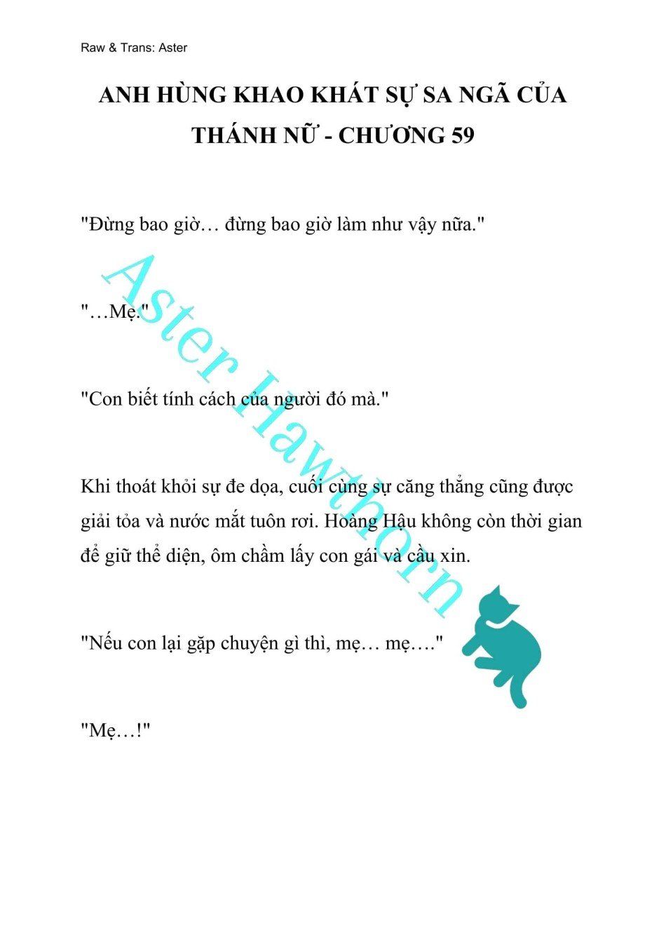 đọc truyện [novel] Anh Hùng Khao Khát Sự Sa Ngã Của Thánh Nữ Chương 59 ảnh 2 tại Giả Dược