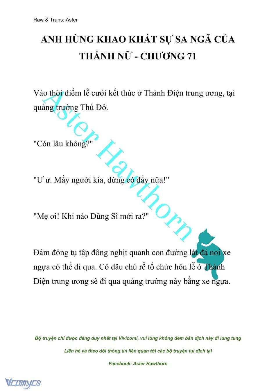đọc truyện [novel] Anh Hùng Khao Khát Sự Sa Ngã Của Thánh Nữ Chương 71 ảnh 2 tại Thiên Thai Truyện