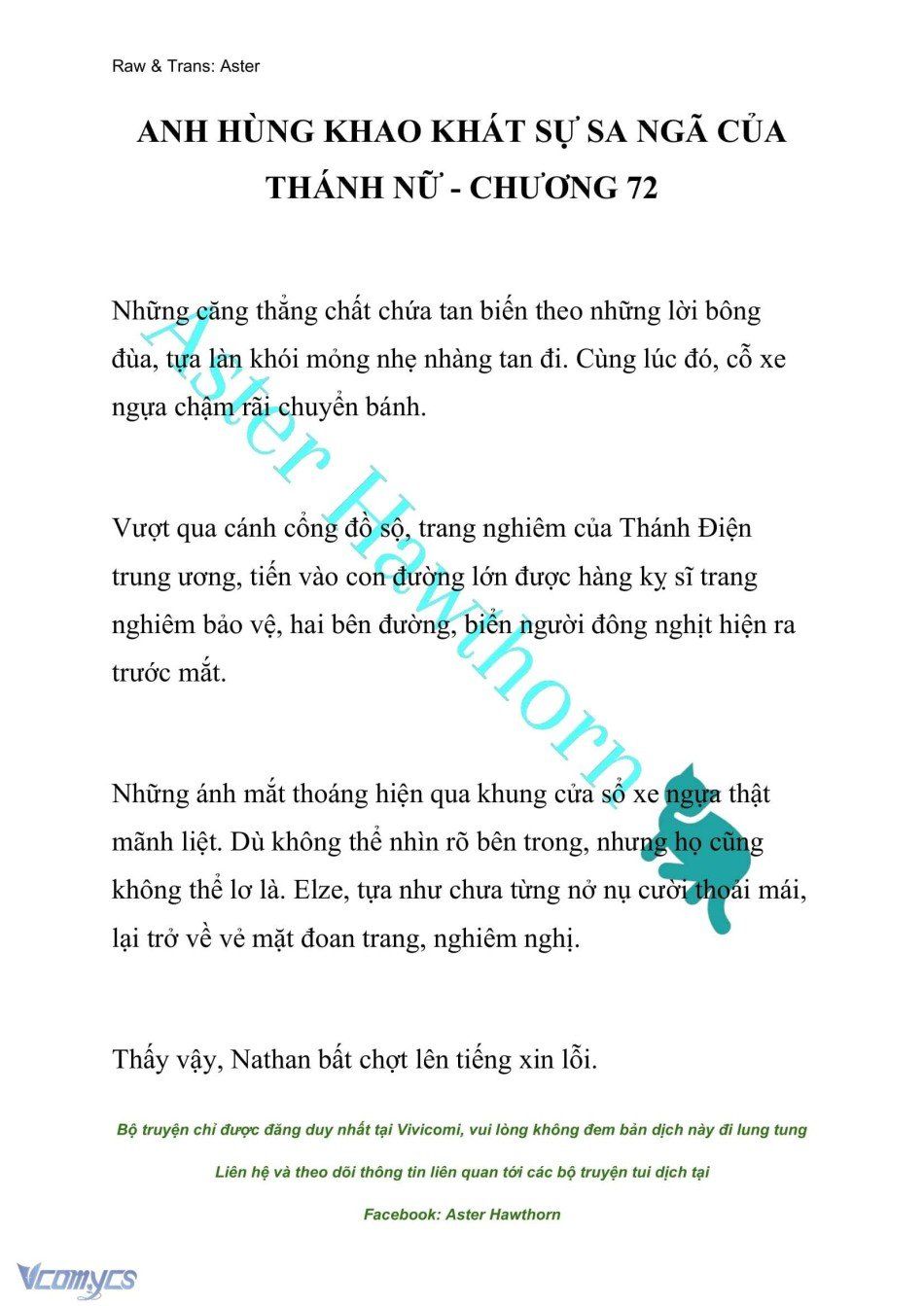 đọc truyện [novel] Anh Hùng Khao Khát Sự Sa Ngã Của Thánh Nữ Chương 72 ảnh 2 tại Thiên Thai Truyện