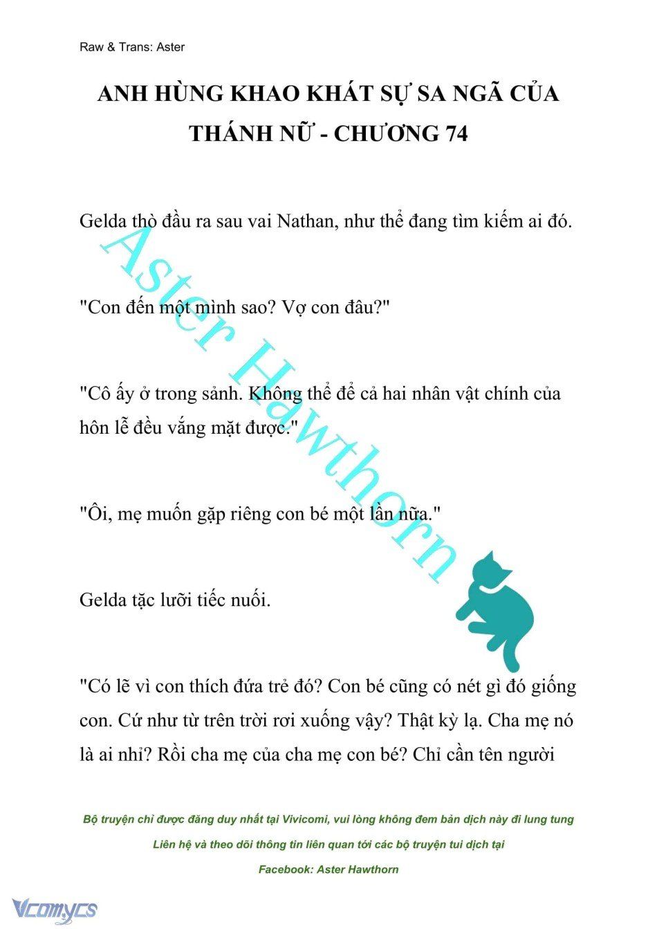 đọc truyện [novel] Anh Hùng Khao Khát Sự Sa Ngã Của Thánh Nữ Chương 74 ảnh 2 tại Thiên Thai Truyện