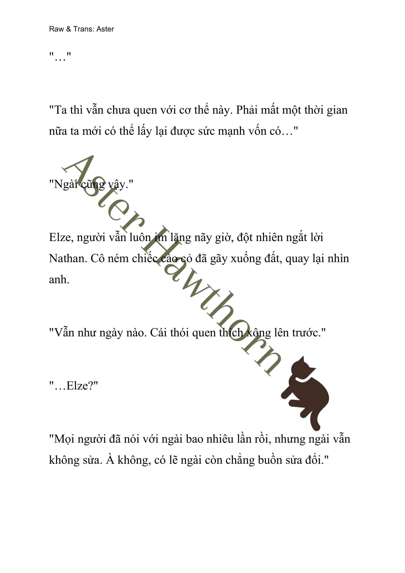 [novel] Anh Hùng Khao Khát Sự Sa Ngã Của Thánh Nữ Chương 8 page 3 - Giả Dược