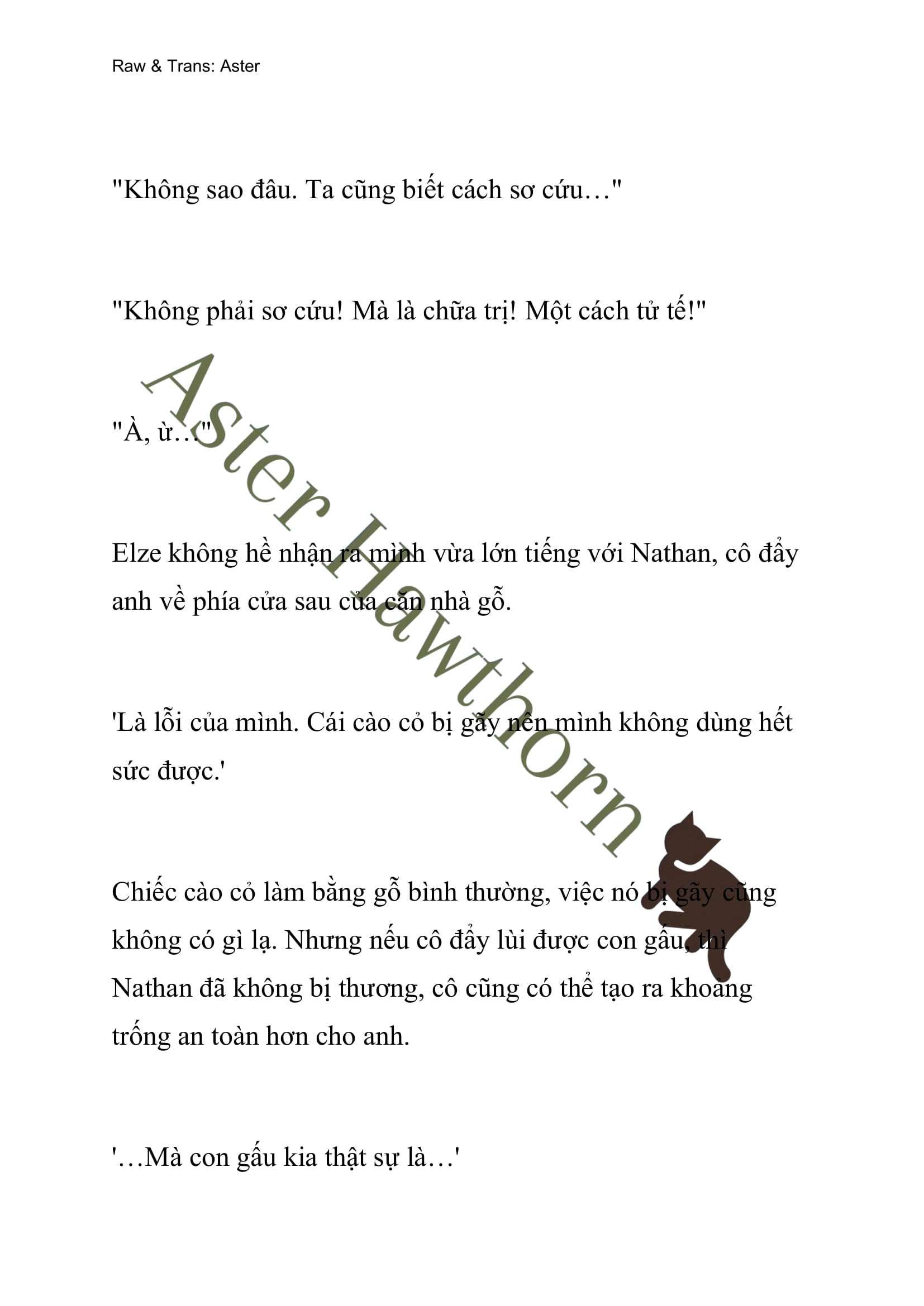 [novel] Anh Hùng Khao Khát Sự Sa Ngã Của Thánh Nữ Chương 8 page 6 - Giả Dược