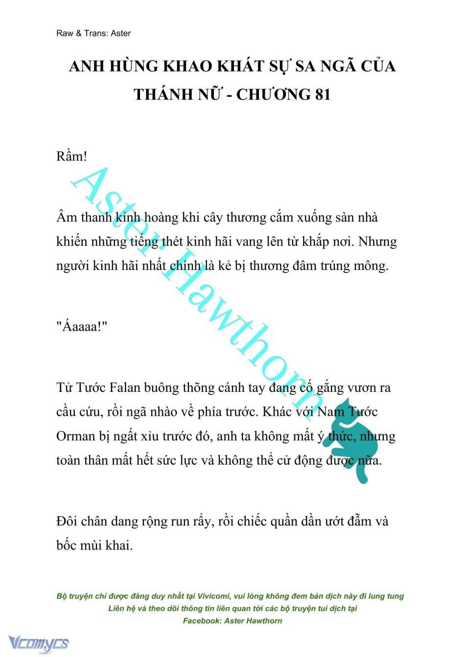 đọc truyện [novel] Anh Hùng Khao Khát Sự Sa Ngã Của Thánh Nữ Chương 81 ảnh 2 tại Thiên Thai Truyện
