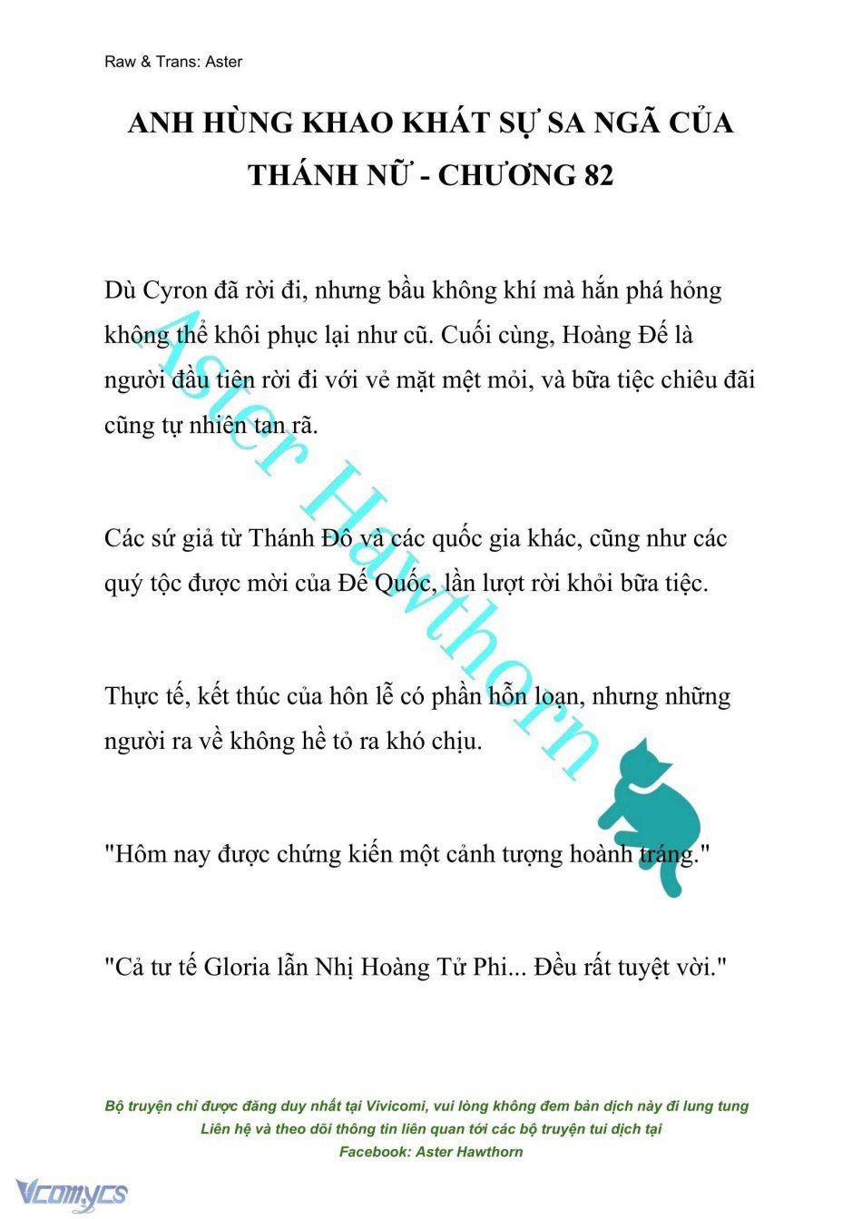 đọc truyện [novel] Anh Hùng Khao Khát Sự Sa Ngã Của Thánh Nữ Chương 82 ảnh 2 tại Thiên Thai Truyện