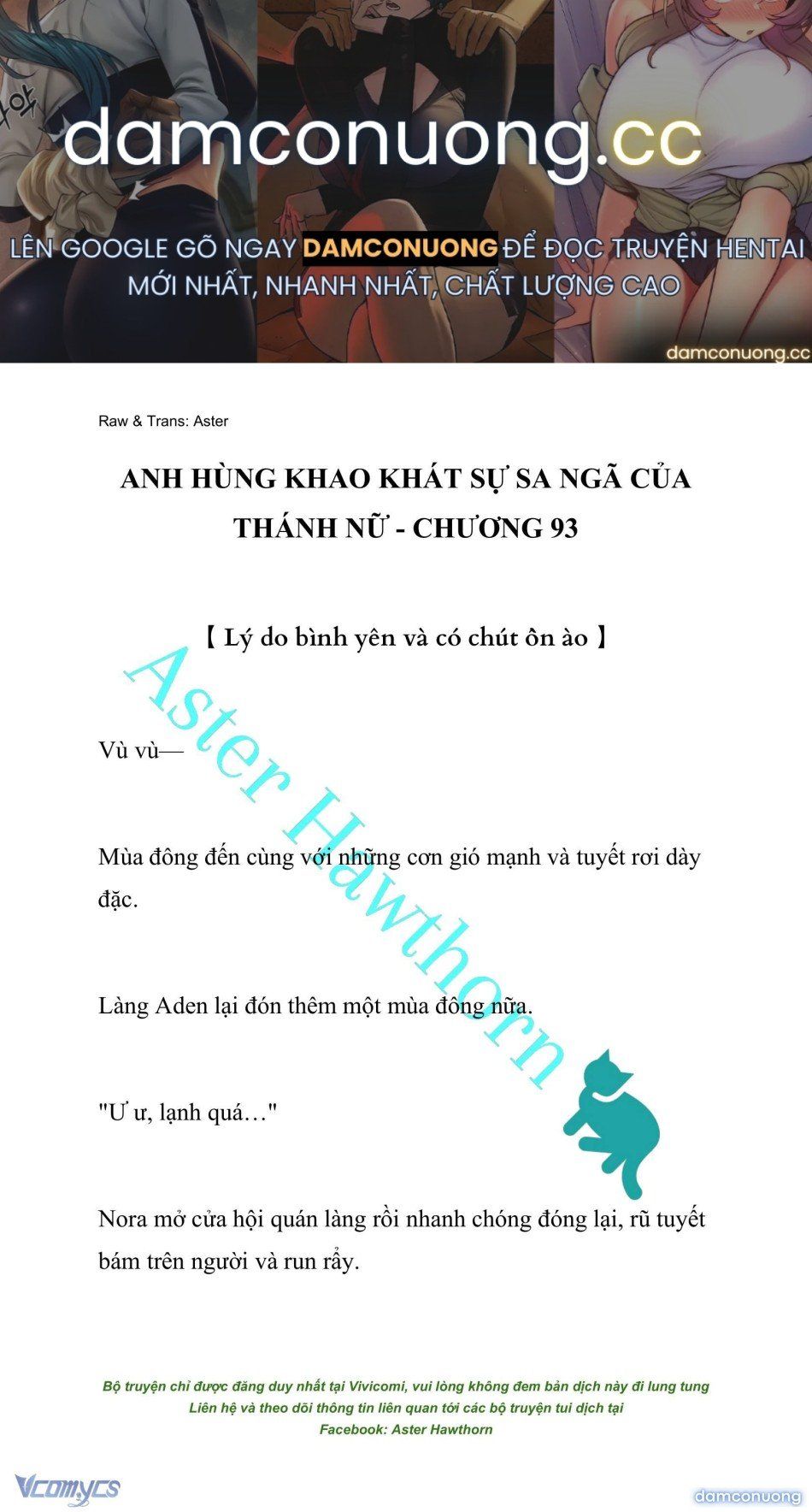 đọc truyện [novel] Anh Hùng Khao Khát Sự Sa Ngã Của Thánh Nữ Chương 93 ảnh 2 tại Thiên Thai Truyện