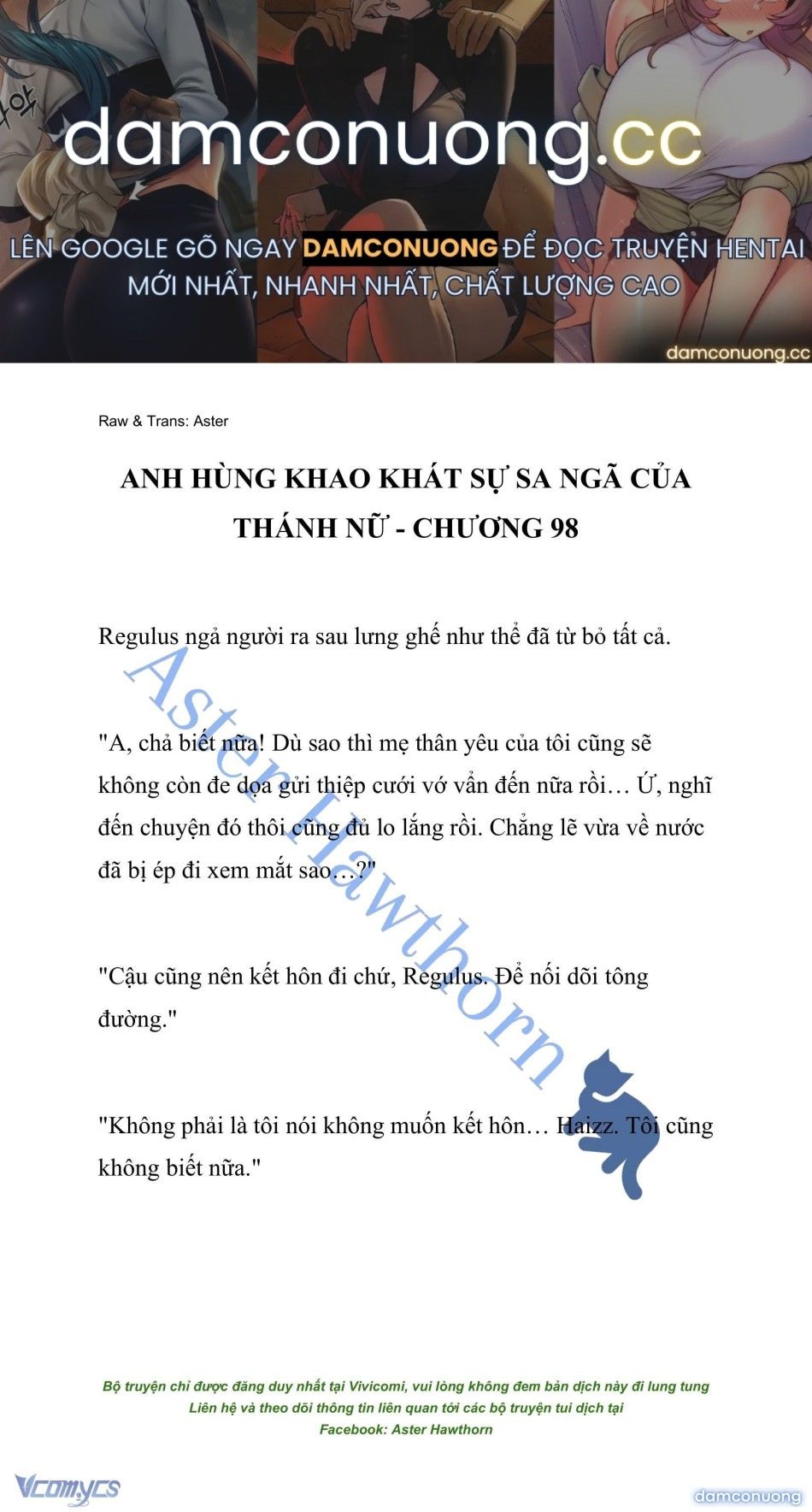 đọc truyện [novel] Anh Hùng Khao Khát Sự Sa Ngã Của Thánh Nữ Chương 98 ảnh 2 tại Thiên Thai Truyện