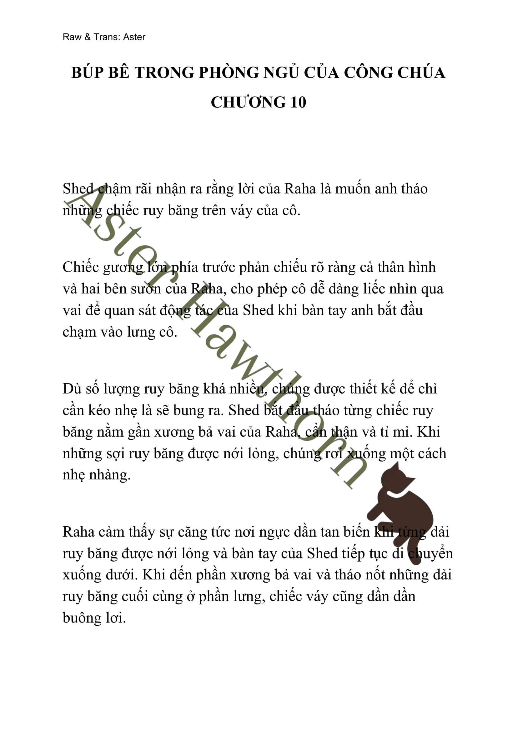 đọc truyện [novel] Búp Bê Trong Phòng Ngủ Của Công Chúa Chương 10 ảnh 1 tại Thiên Thai Truyện