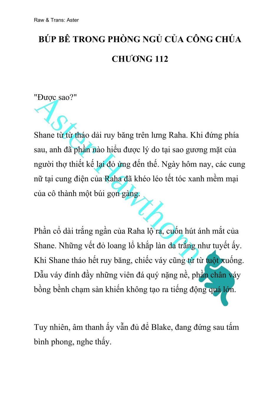 đọc truyện [novel] Búp Bê Trong Phòng Ngủ Của Công Chúa Chương 112 ảnh 2 tại Thiên Thai Truyện