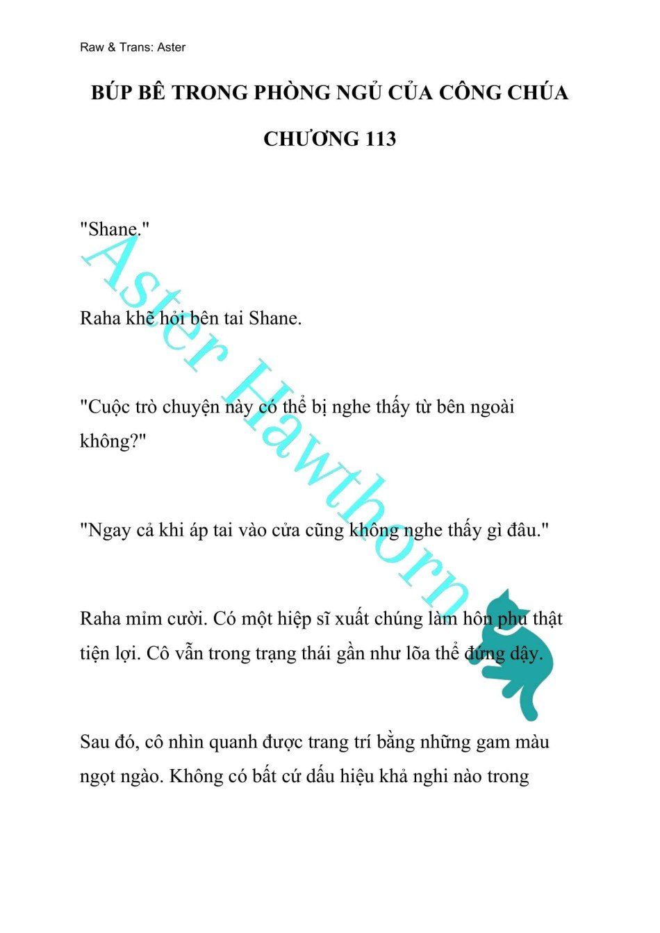đọc truyện [novel] Búp Bê Trong Phòng Ngủ Của Công Chúa Chương 113 ảnh 2 tại Thiên Thai Truyện