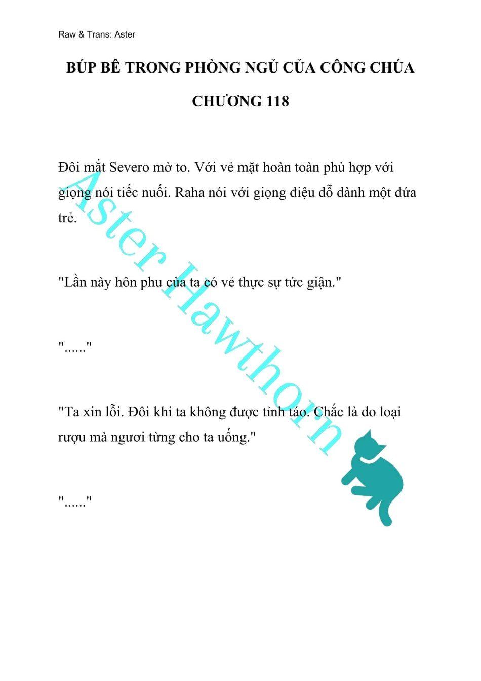 đọc truyện [novel] Búp Bê Trong Phòng Ngủ Của Công Chúa Chương 118 ảnh 2 tại Thiên Thai Truyện