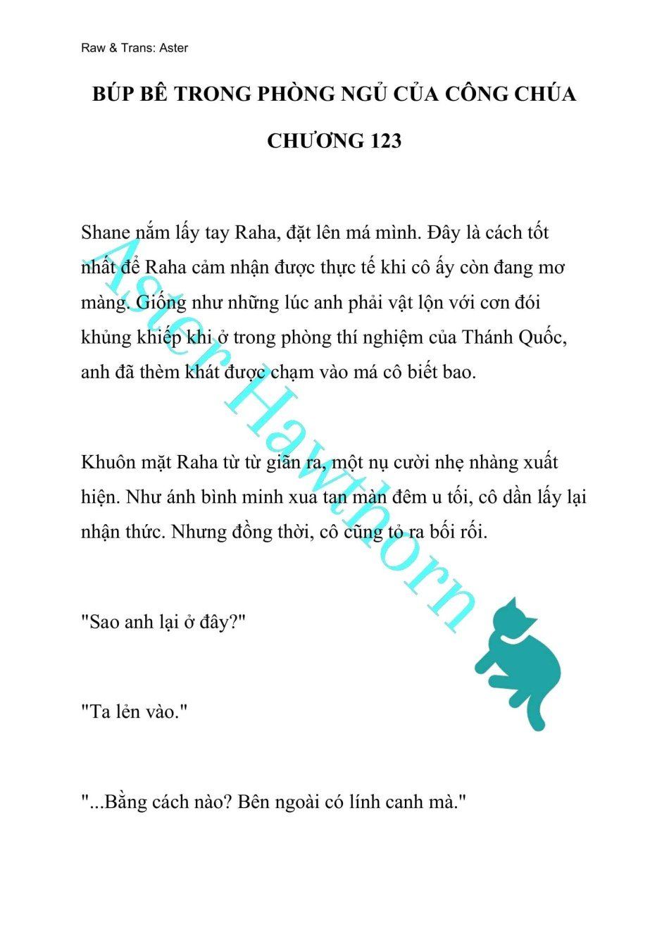 đọc truyện [novel] Búp Bê Trong Phòng Ngủ Của Công Chúa Chương 123 ảnh 2 tại Thiên Thai Truyện