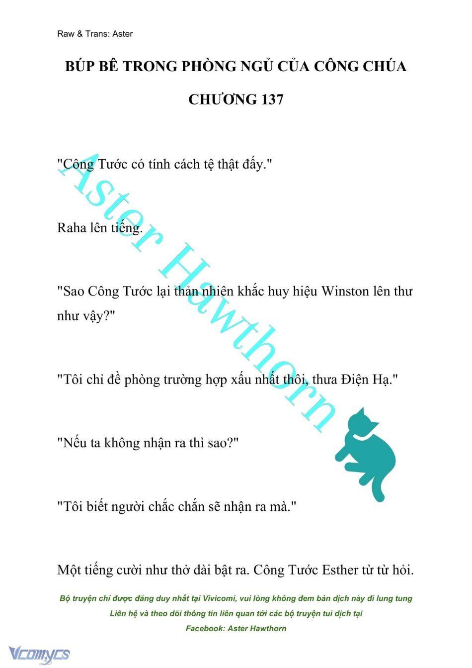 đọc truyện [novel] Búp Bê Trong Phòng Ngủ Của Công Chúa Chương 137 ảnh 2 tại Truyện Dạ Ký