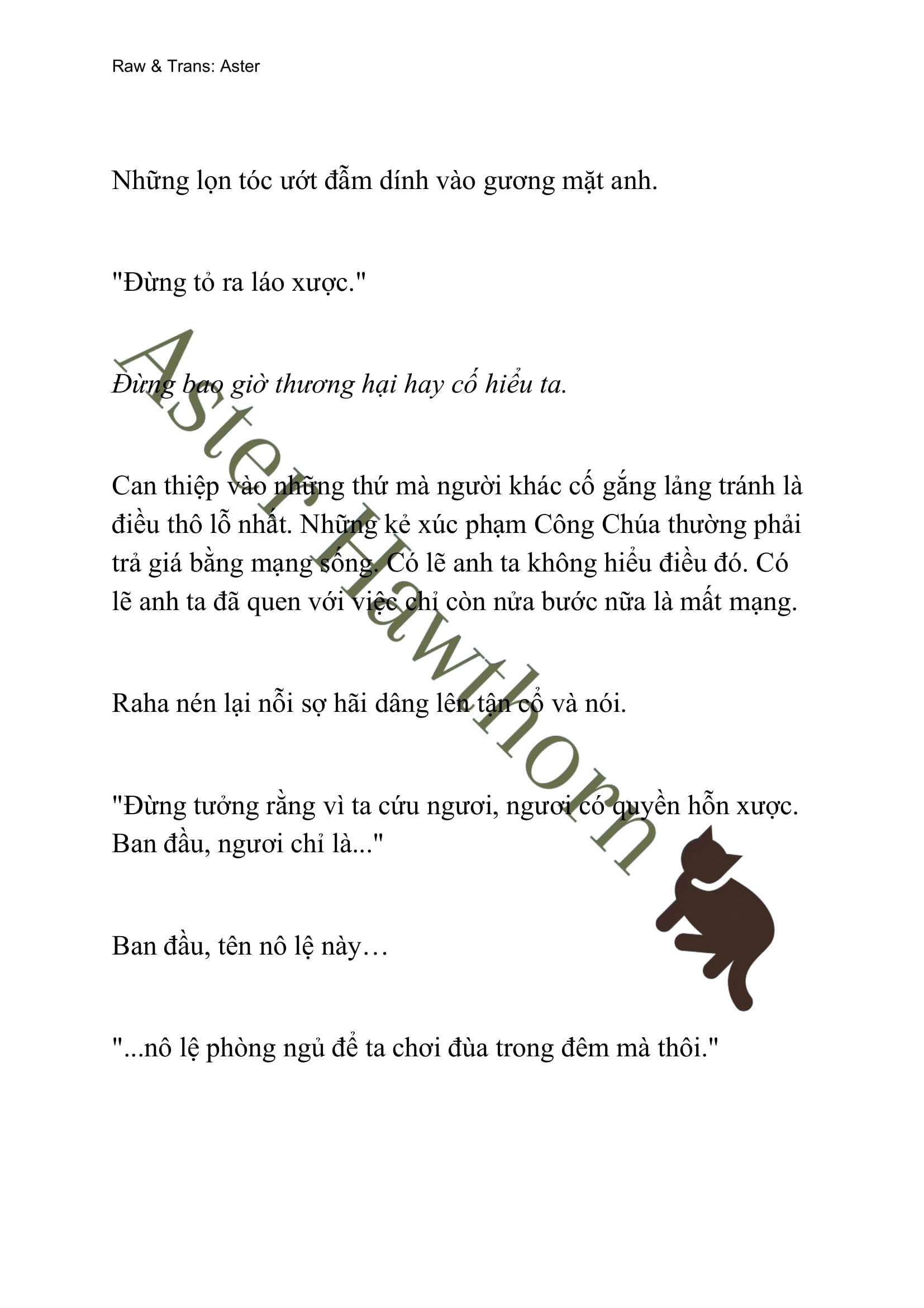 [novel] Búp Bê Trong Phòng Ngủ Của Công Chúa Chương 16 page 12 - Giả Dược