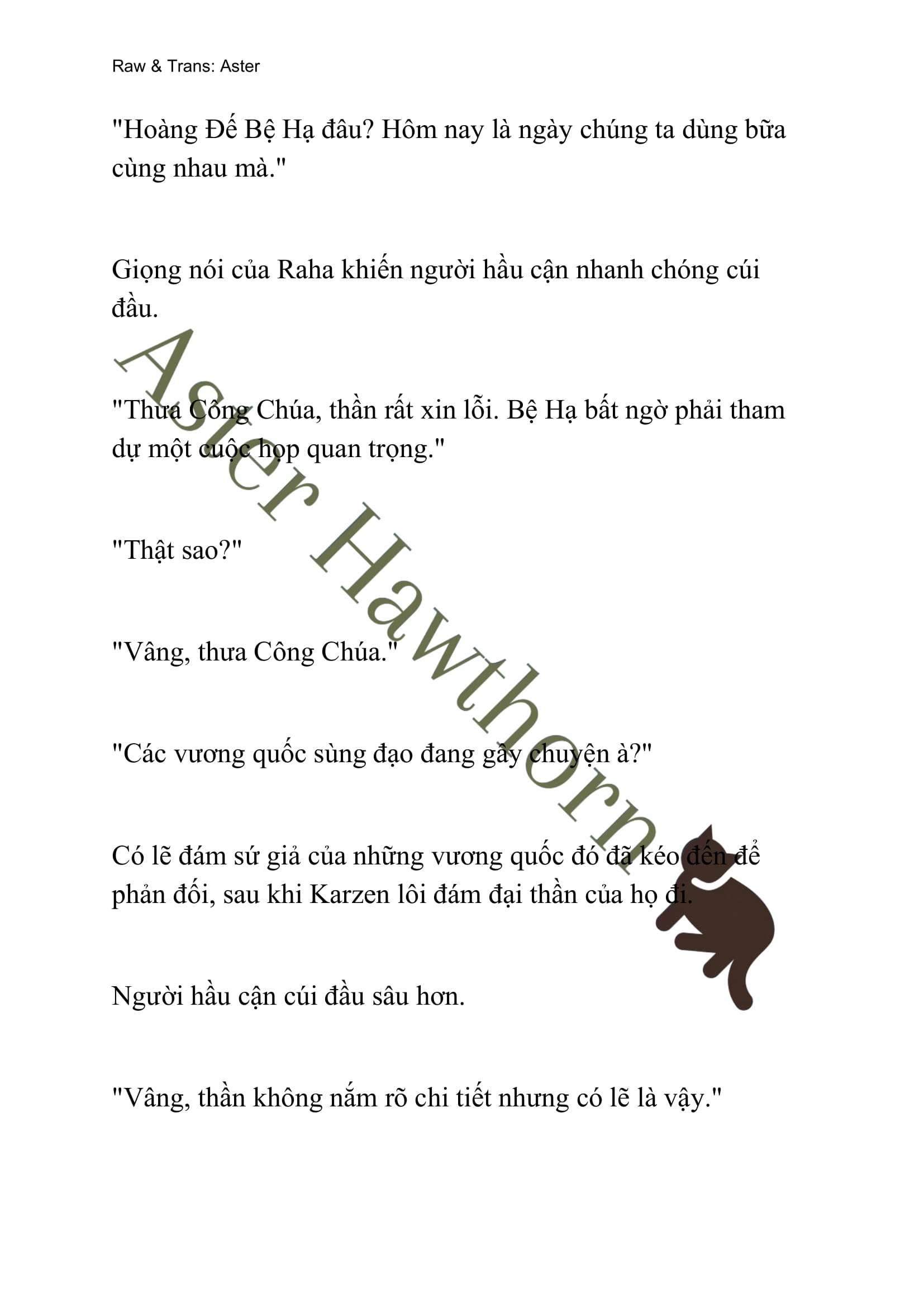 [novel] Búp Bê Trong Phòng Ngủ Của Công Chúa Chương 17 page 11 - Giả Dược