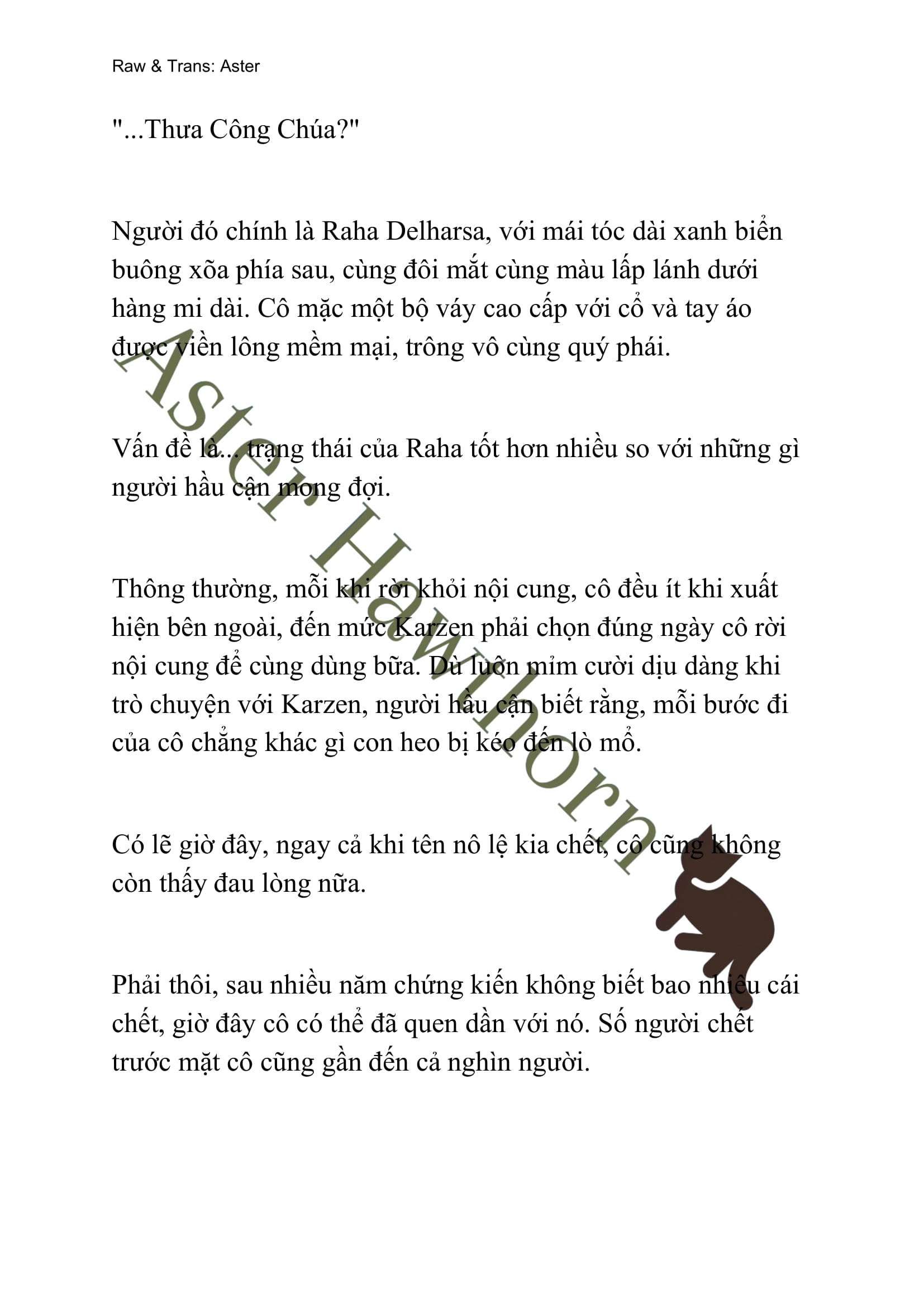 [novel] Búp Bê Trong Phòng Ngủ Của Công Chúa Chương 17 page 10 - Giả Dược