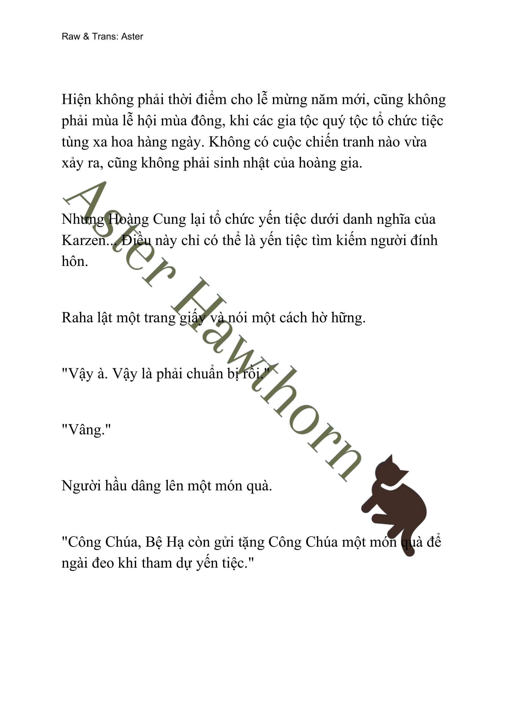 [novel] Búp Bê Trong Phòng Ngủ Của Công Chúa Chương 18 page 2 - Giả Dược