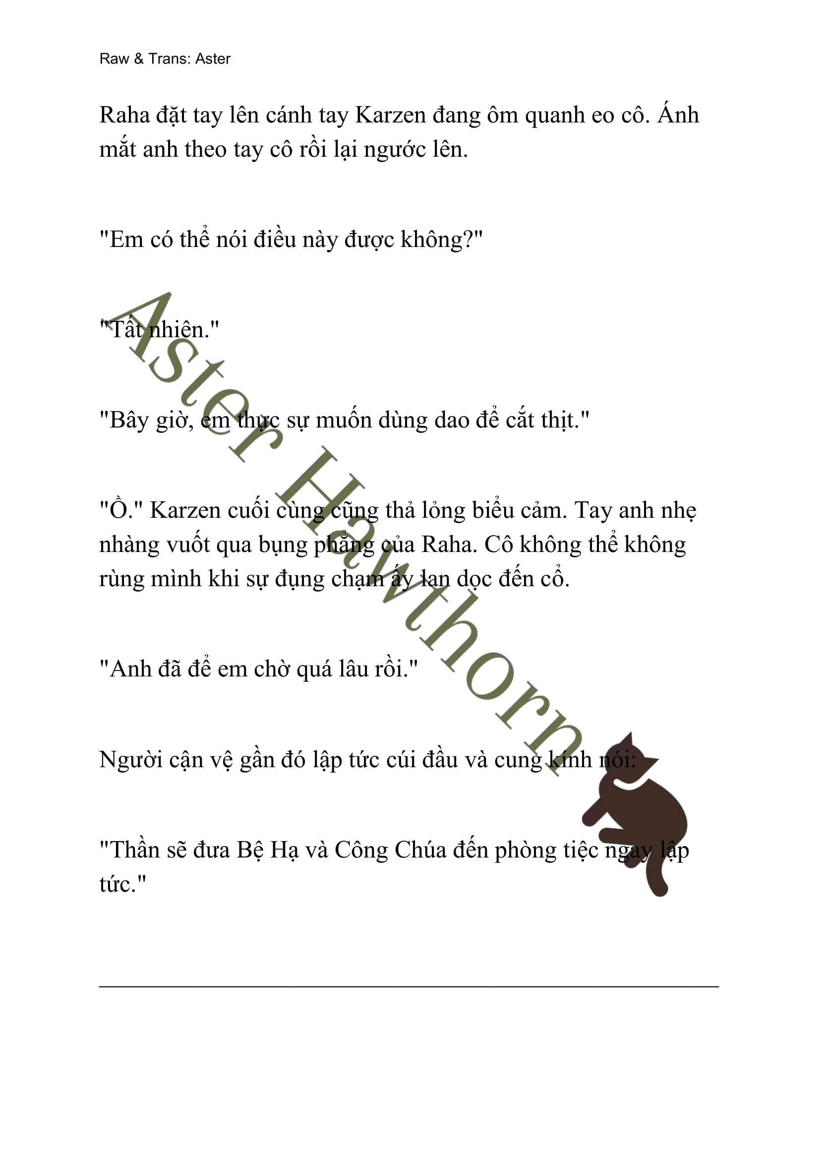 [novel] Búp Bê Trong Phòng Ngủ Của Công Chúa Chương 18 page 11 - Giả Dược