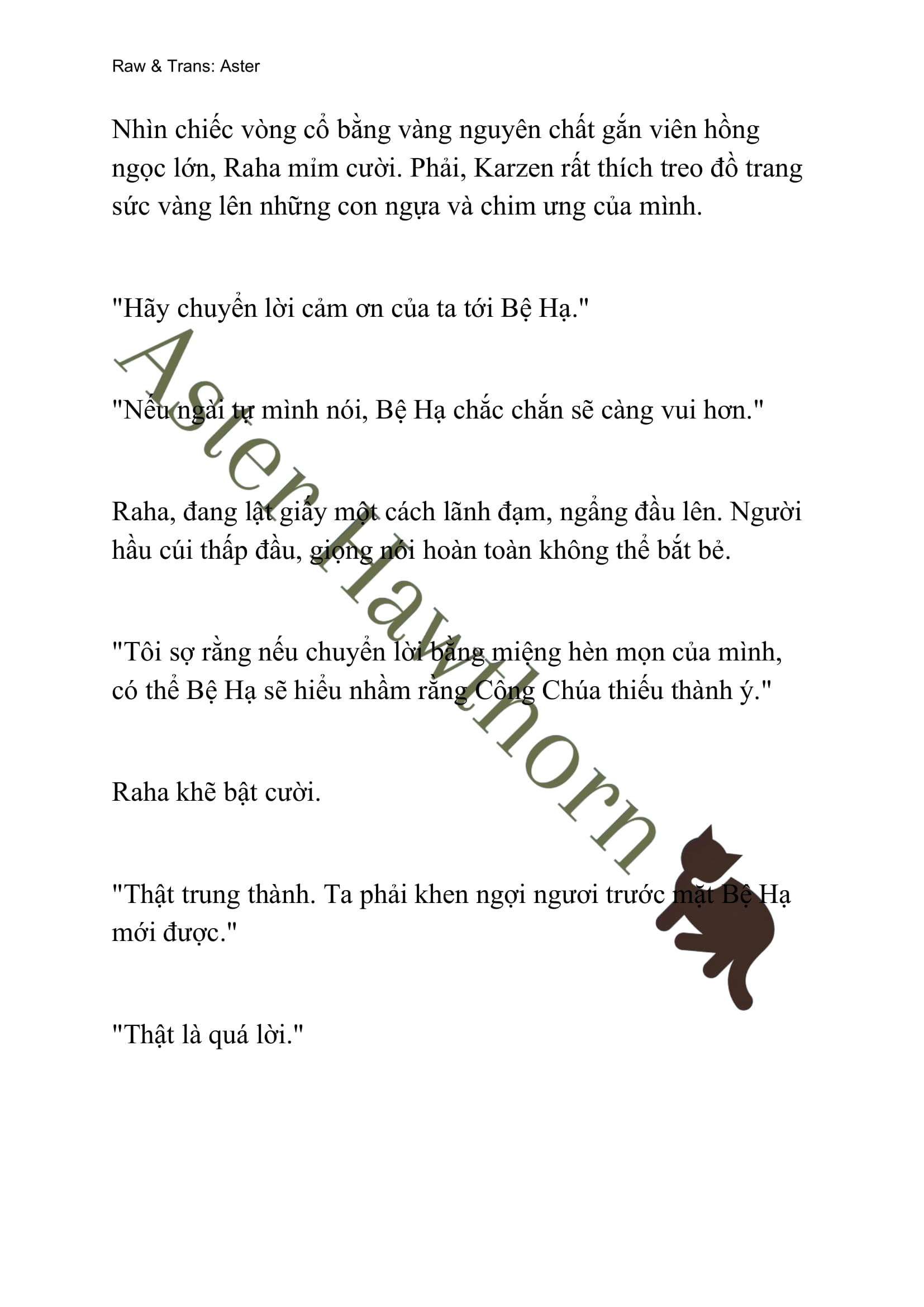[novel] Búp Bê Trong Phòng Ngủ Của Công Chúa Chương 18 page 3 - Giả Dược