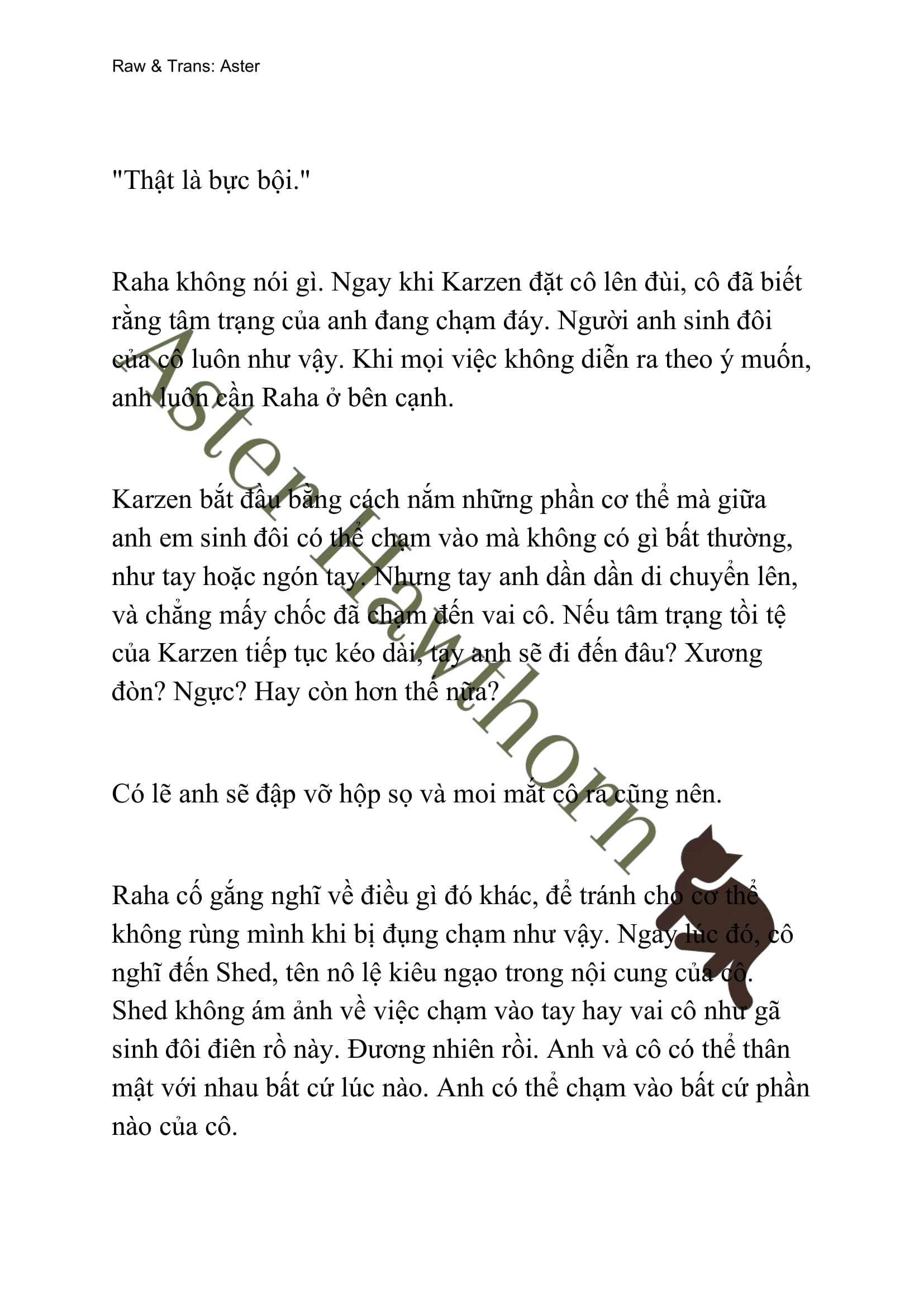 [novel] Búp Bê Trong Phòng Ngủ Của Công Chúa Chương 18 page 9 - Giả Dược