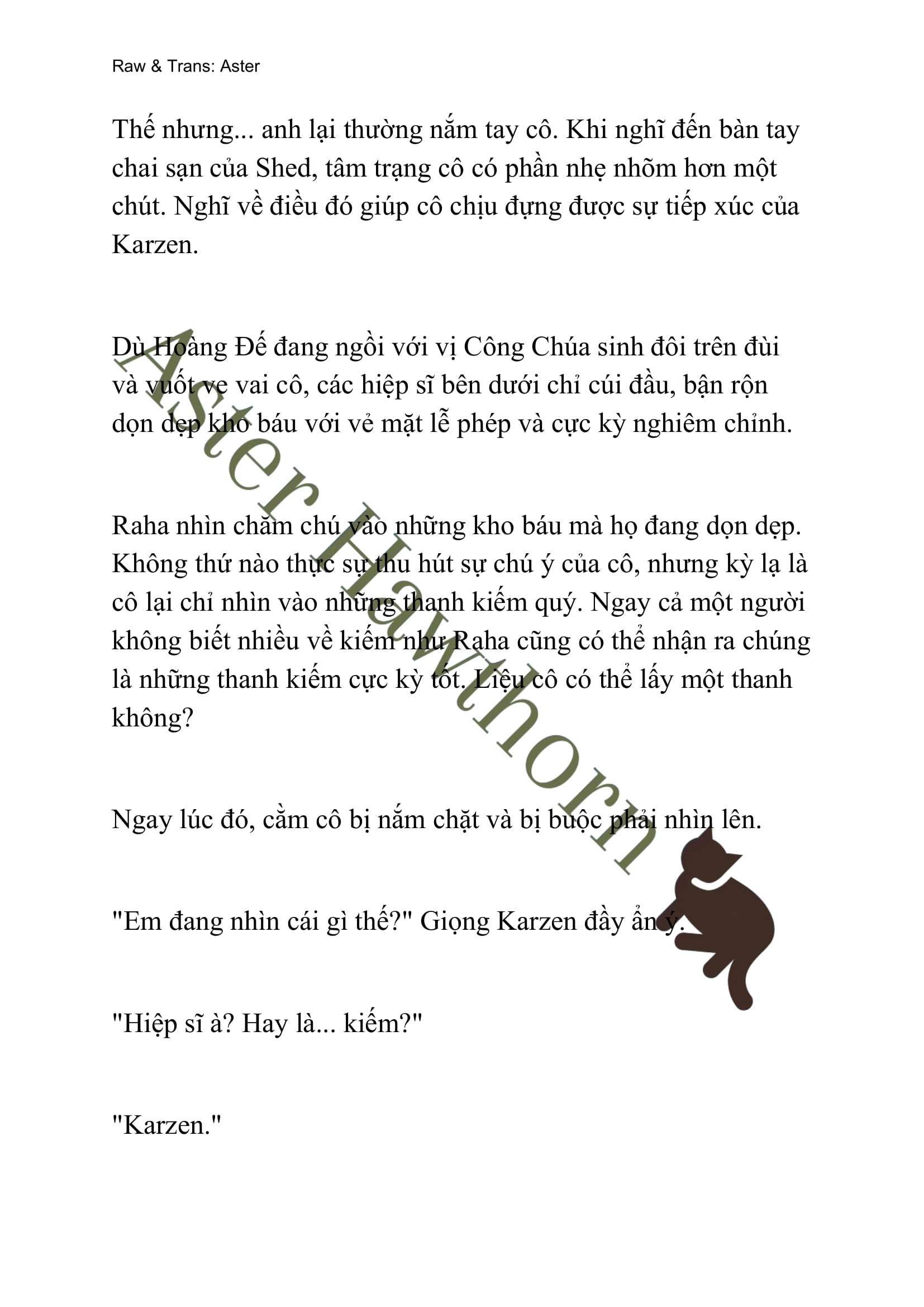 [novel] Búp Bê Trong Phòng Ngủ Của Công Chúa Chương 18 page 10 - Giả Dược