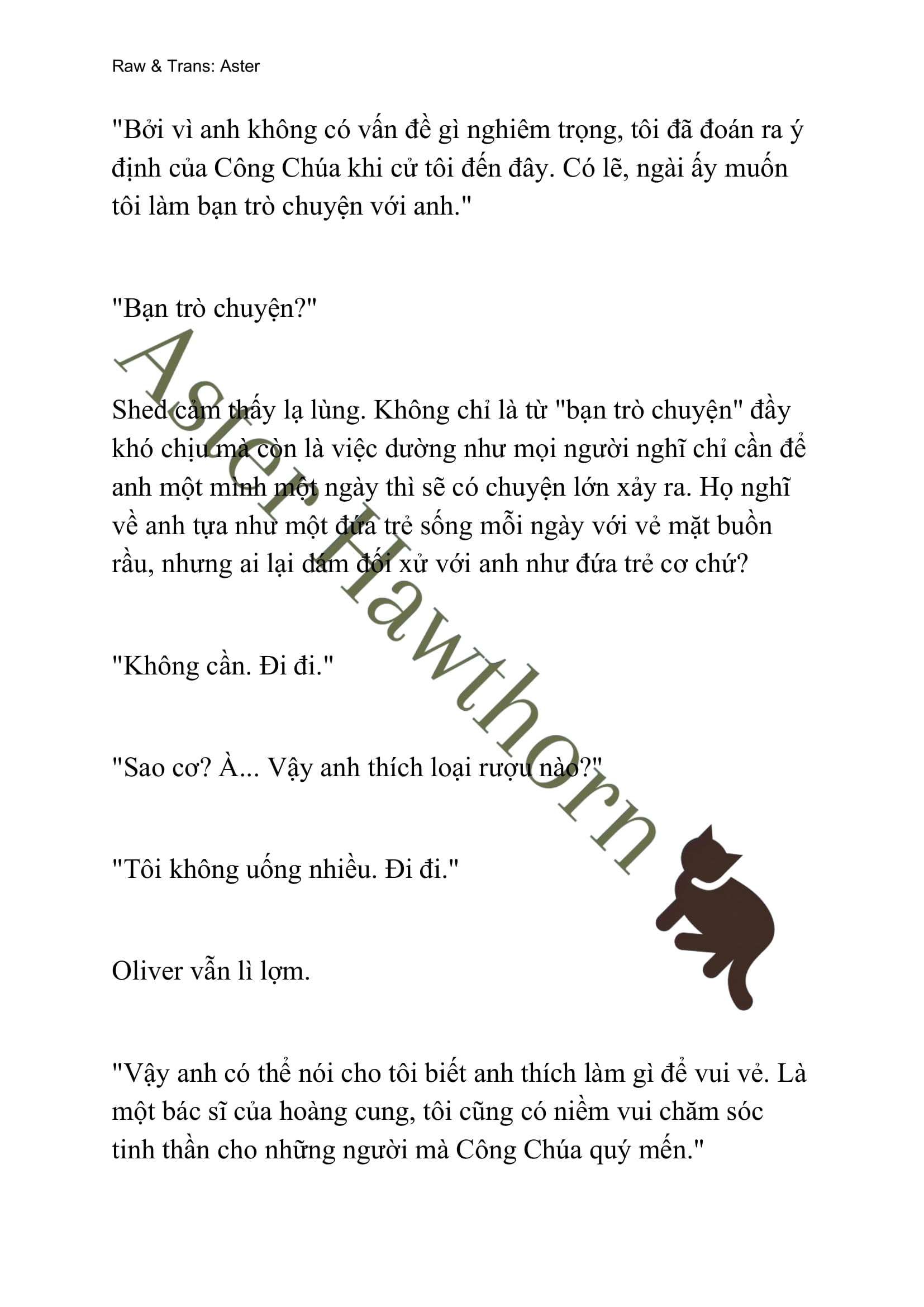 [novel] Búp Bê Trong Phòng Ngủ Của Công Chúa Chương 19 page 2 - Giả Dược