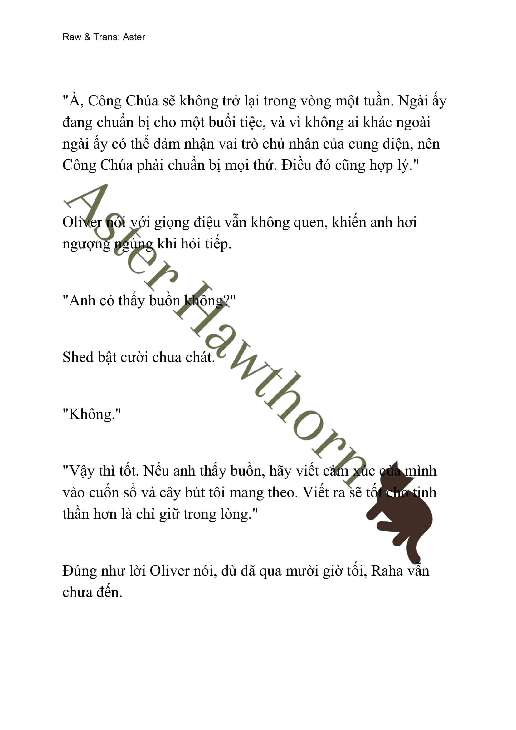 [novel] Búp Bê Trong Phòng Ngủ Của Công Chúa Chương 19 page 6 - Giả Dược