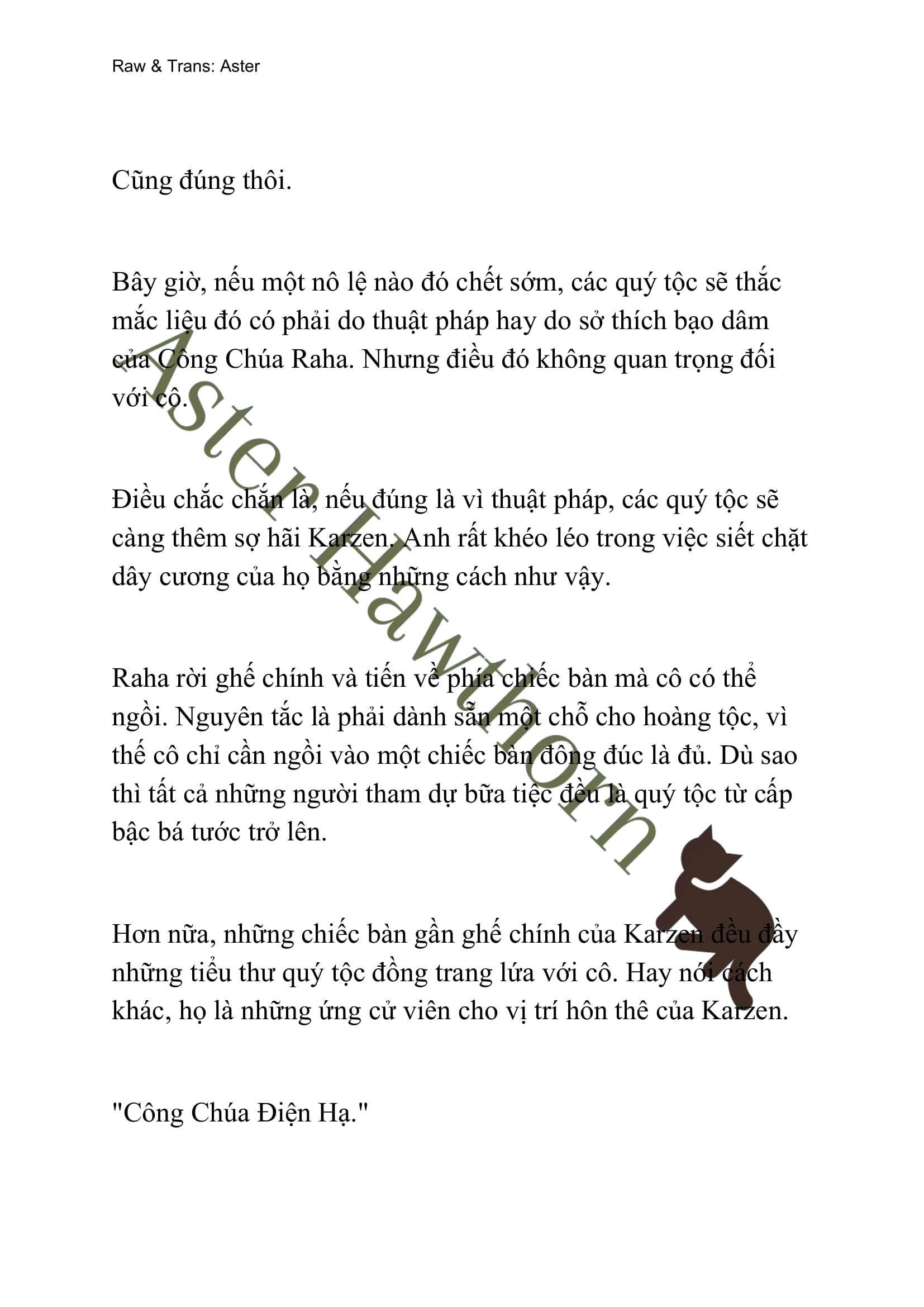 [novel] Búp Bê Trong Phòng Ngủ Của Công Chúa Chương 20 page 3 - Giả Dược