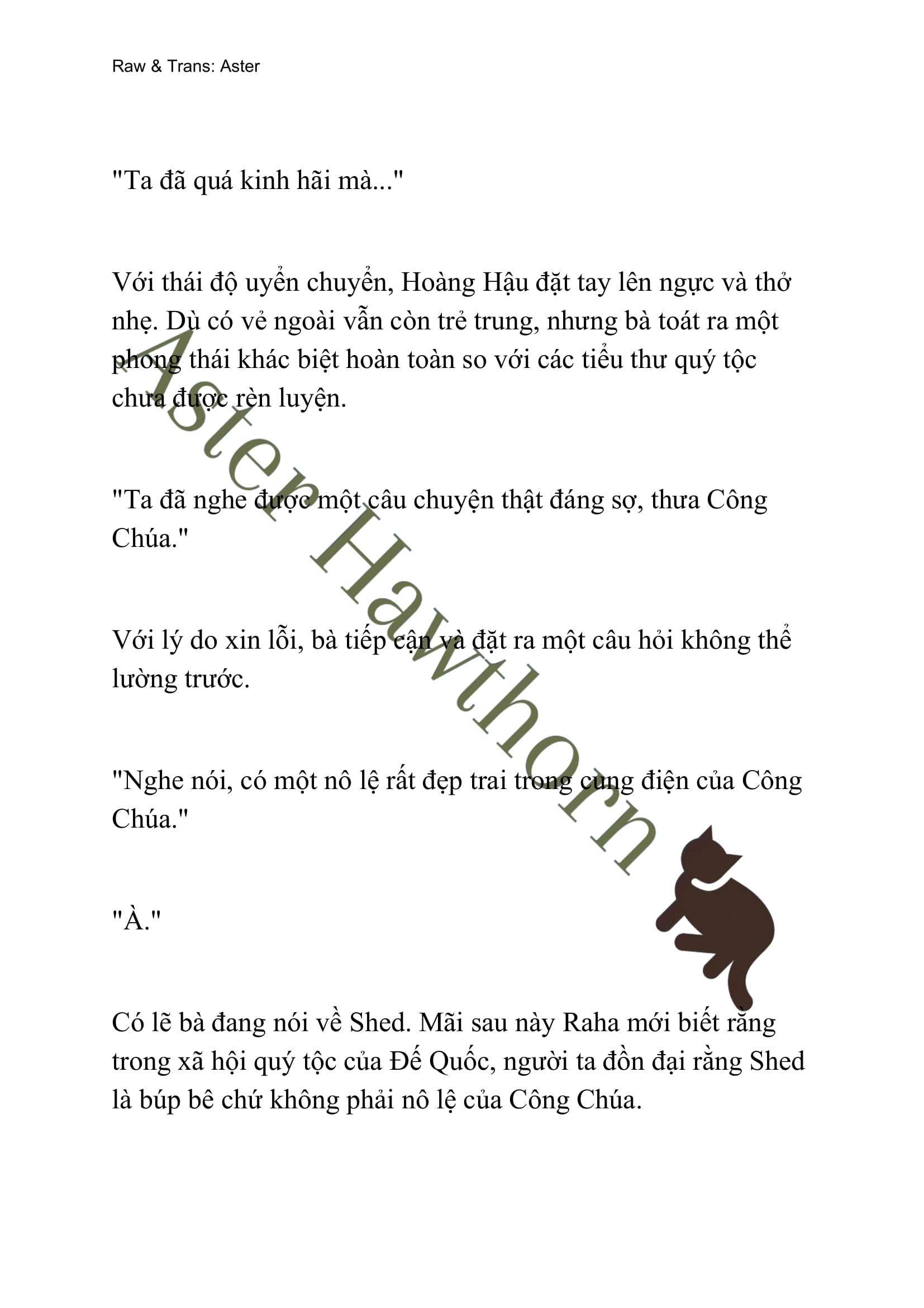 [novel] Búp Bê Trong Phòng Ngủ Của Công Chúa Chương 20 page 7 - Giả Dược