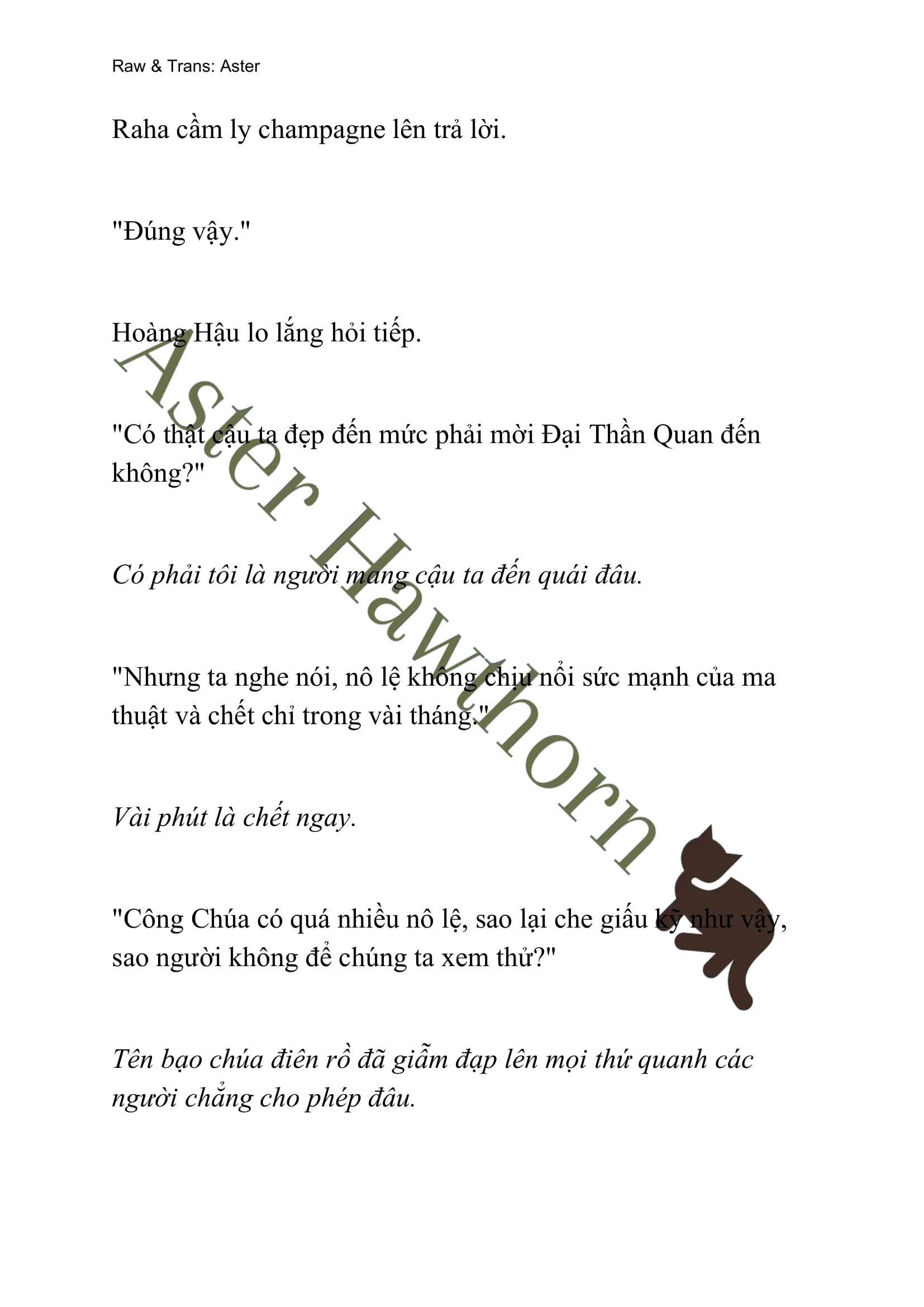 [novel] Búp Bê Trong Phòng Ngủ Của Công Chúa Chương 20 page 8 - Giả Dược