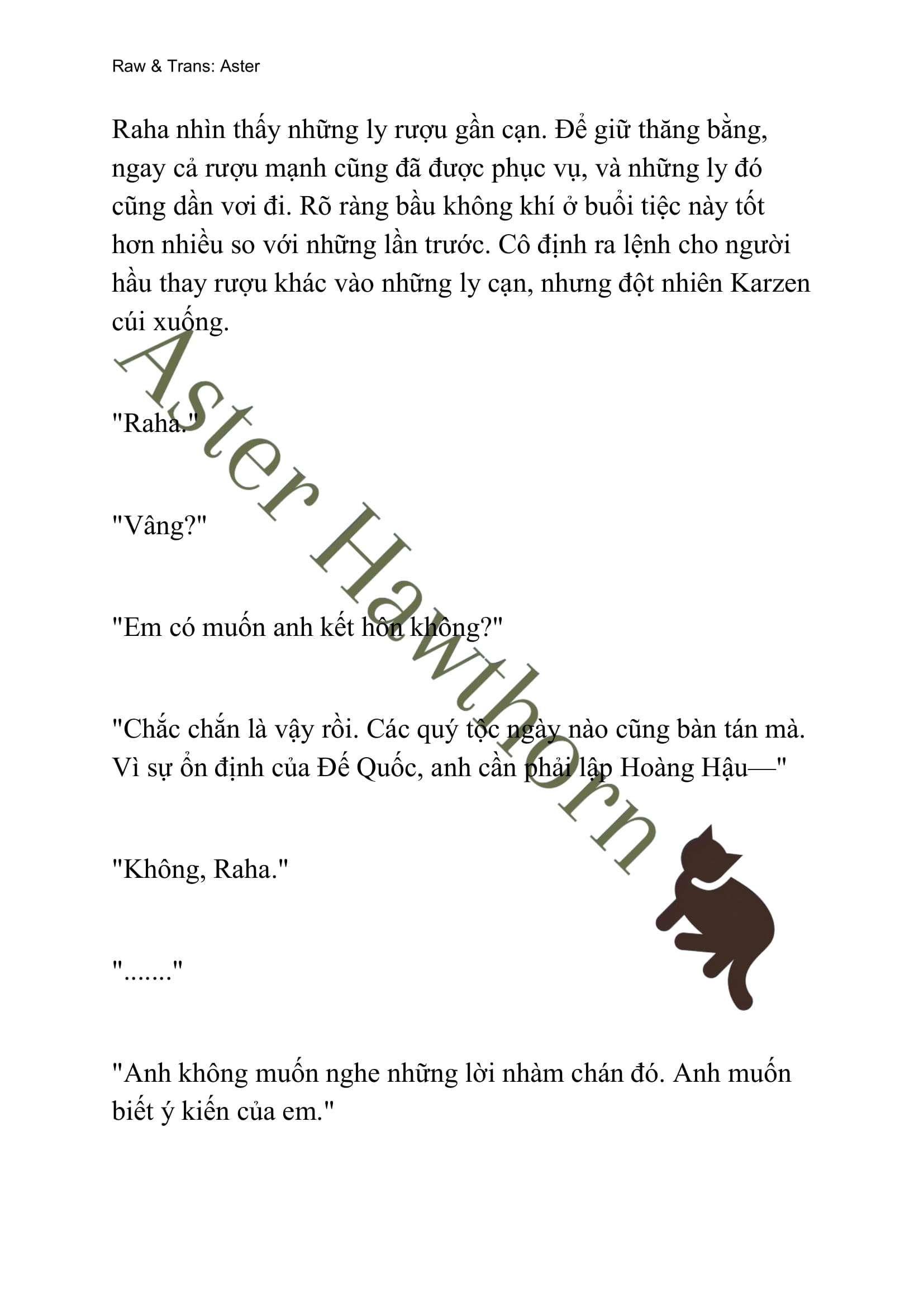[novel] Búp Bê Trong Phòng Ngủ Của Công Chúa Chương 21 page 8 - Giả Dược