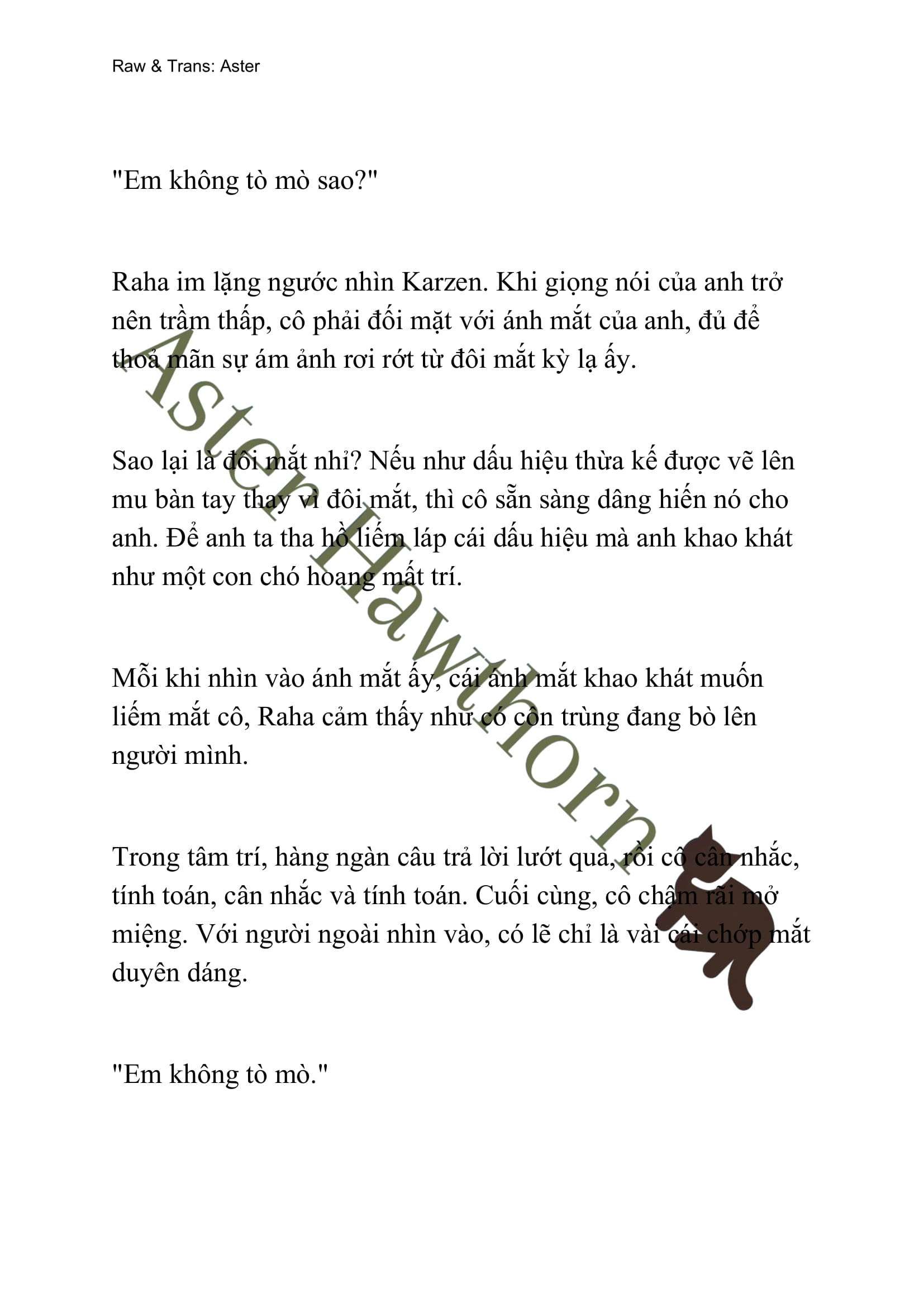 [novel] Búp Bê Trong Phòng Ngủ Của Công Chúa Chương 21 page 10 - Giả Dược