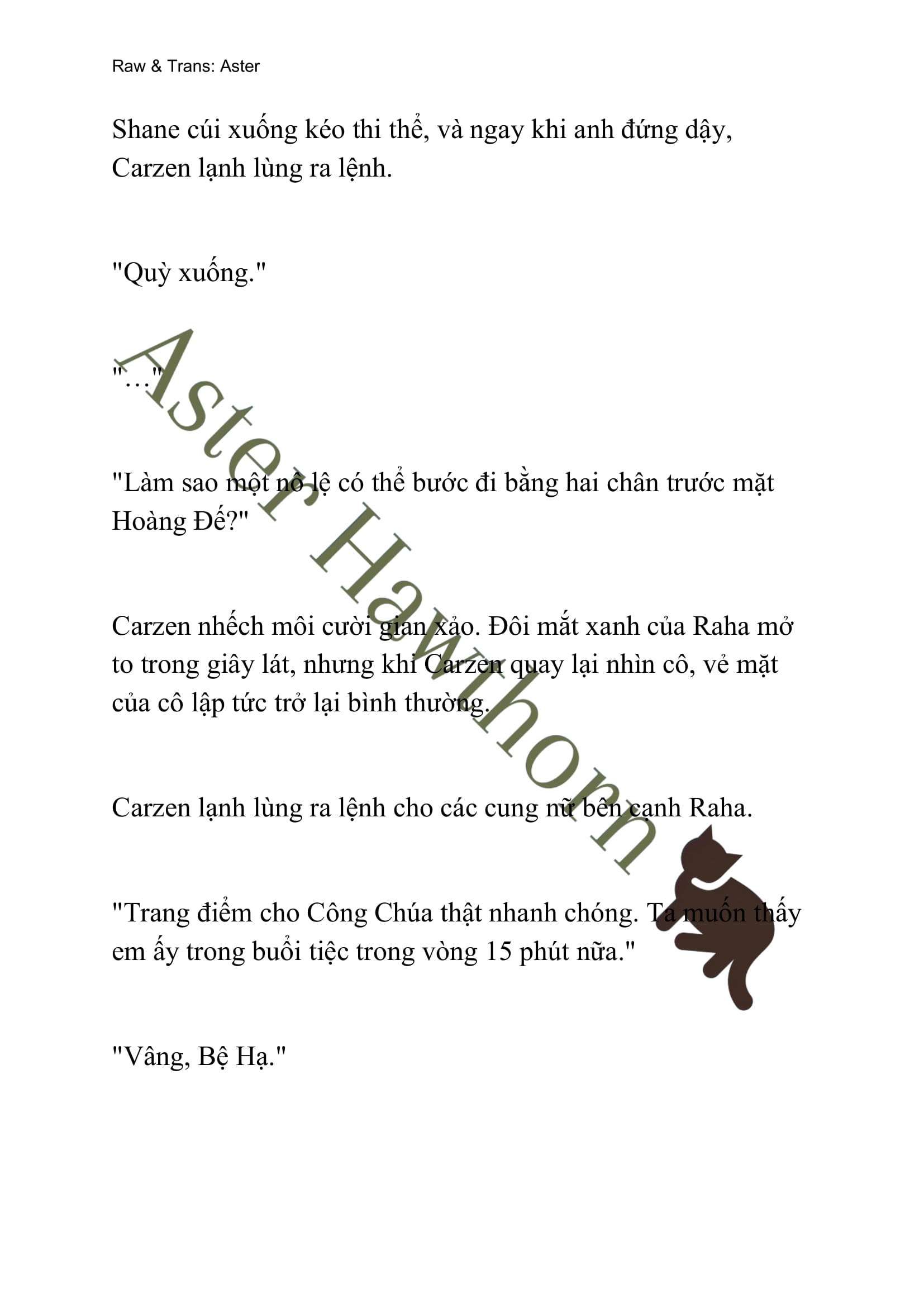 [novel] Búp Bê Trong Phòng Ngủ Của Công Chúa Chương 24 page 4 - Giả Dược