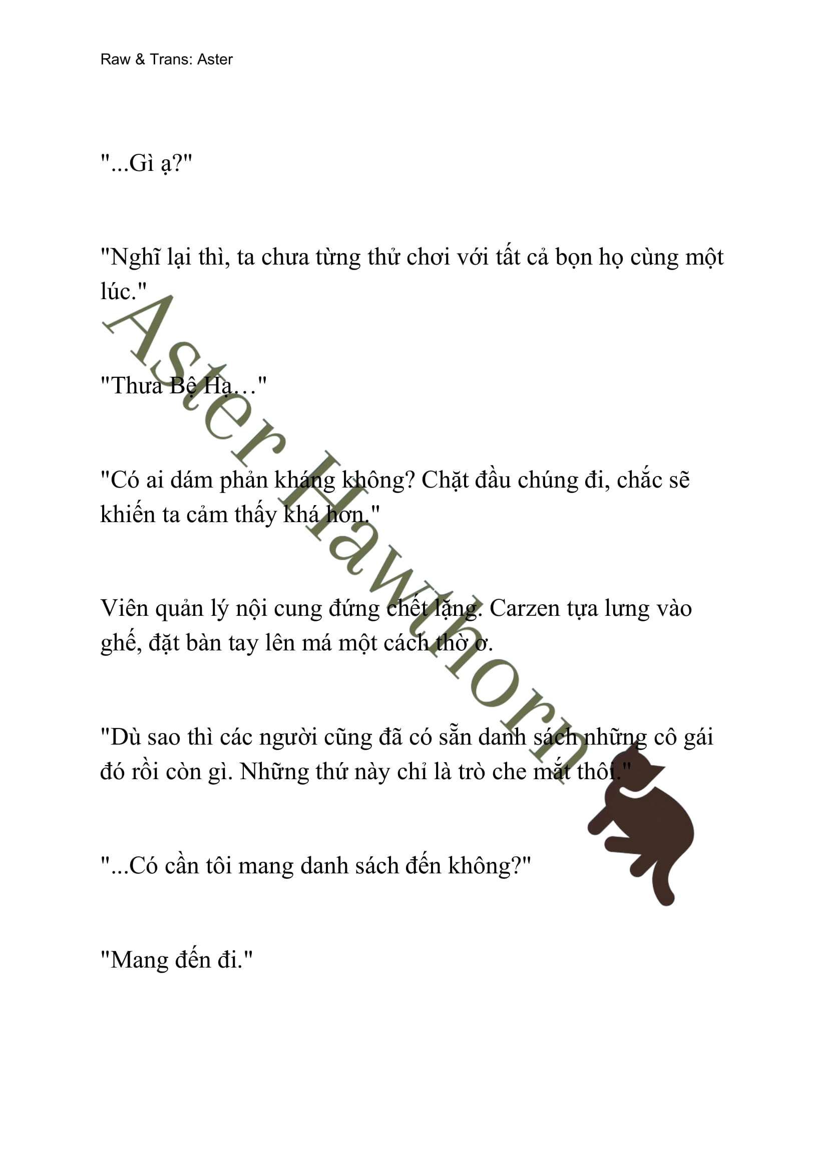 [novel] Búp Bê Trong Phòng Ngủ Của Công Chúa Chương 24 page 8 - Giả Dược