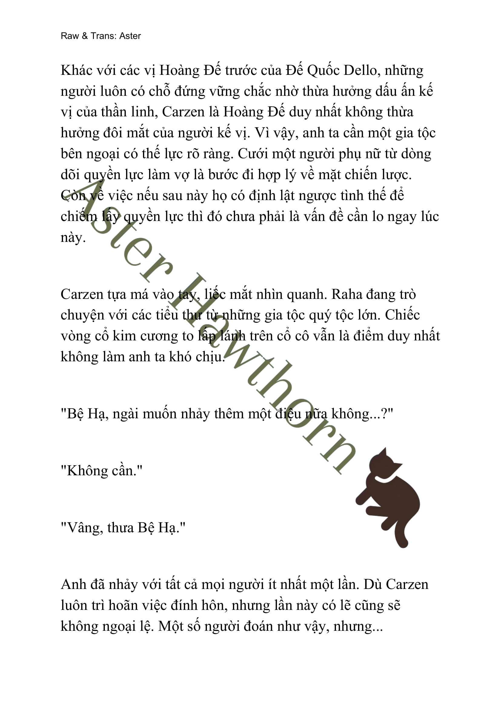 [novel] Búp Bê Trong Phòng Ngủ Của Công Chúa Chương 24 page 9 - Giả Dược