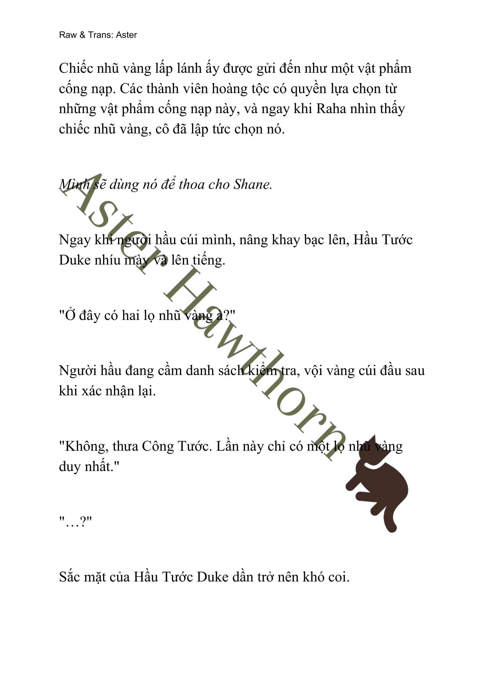 [novel] Búp Bê Trong Phòng Ngủ Của Công Chúa Chương 29 page 10 - Giả Dược