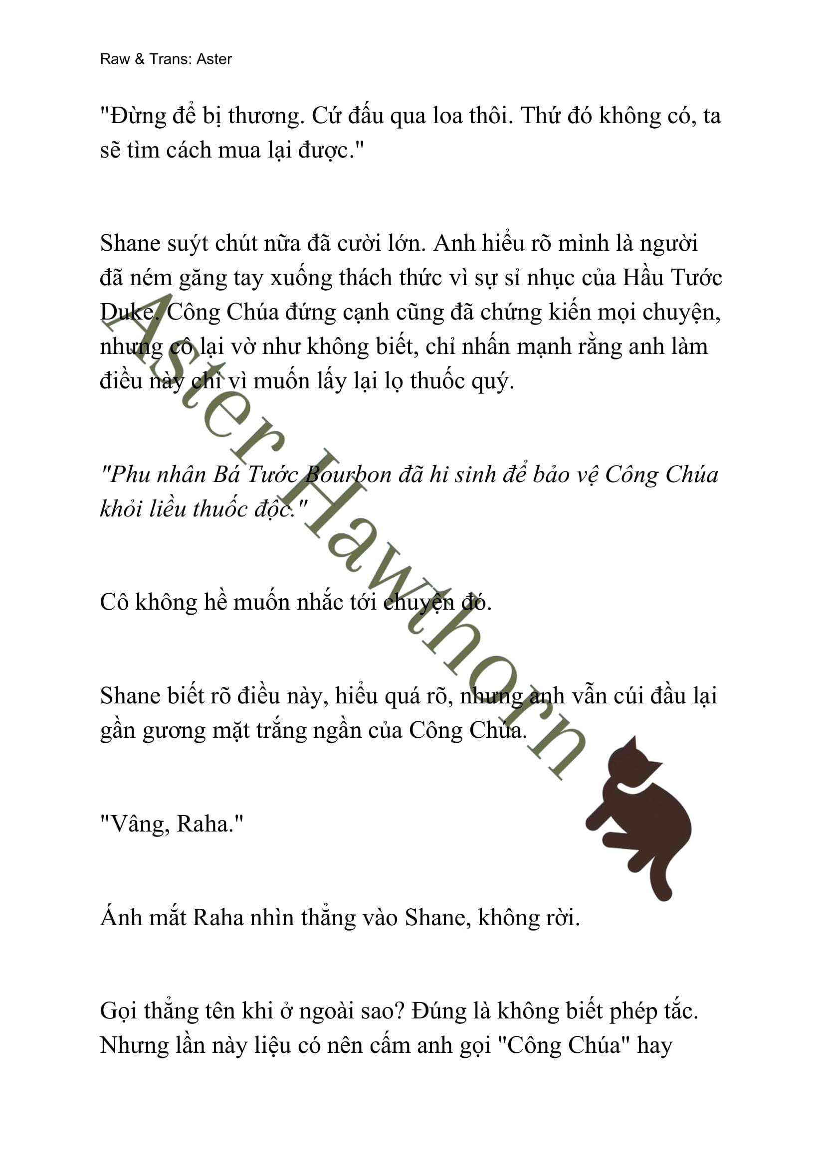 [novel] Búp Bê Trong Phòng Ngủ Của Công Chúa Chương 30 page 9 - Giả Dược