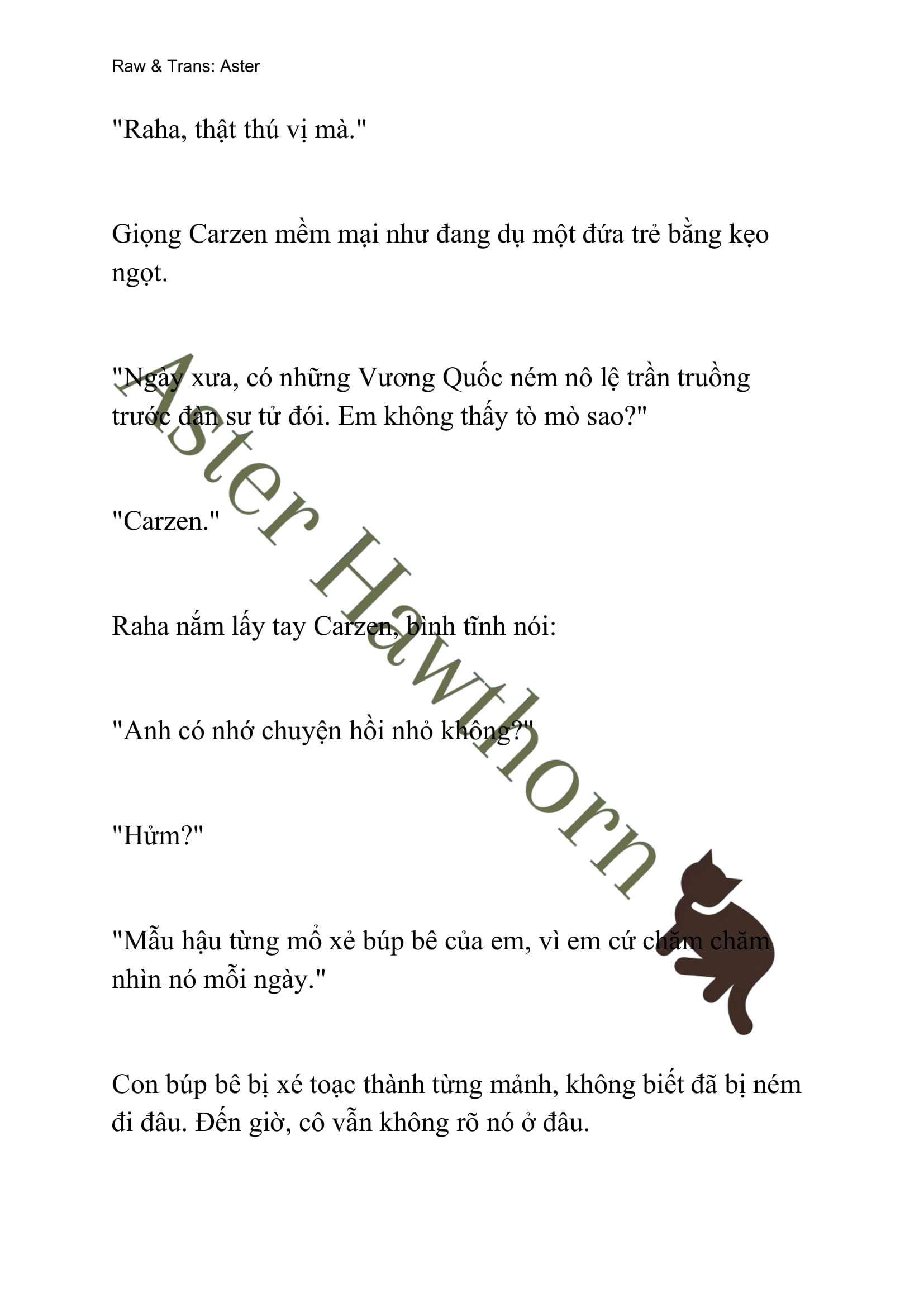 [novel] Búp Bê Trong Phòng Ngủ Của Công Chúa Chương 34 page 4 - Giả Dược